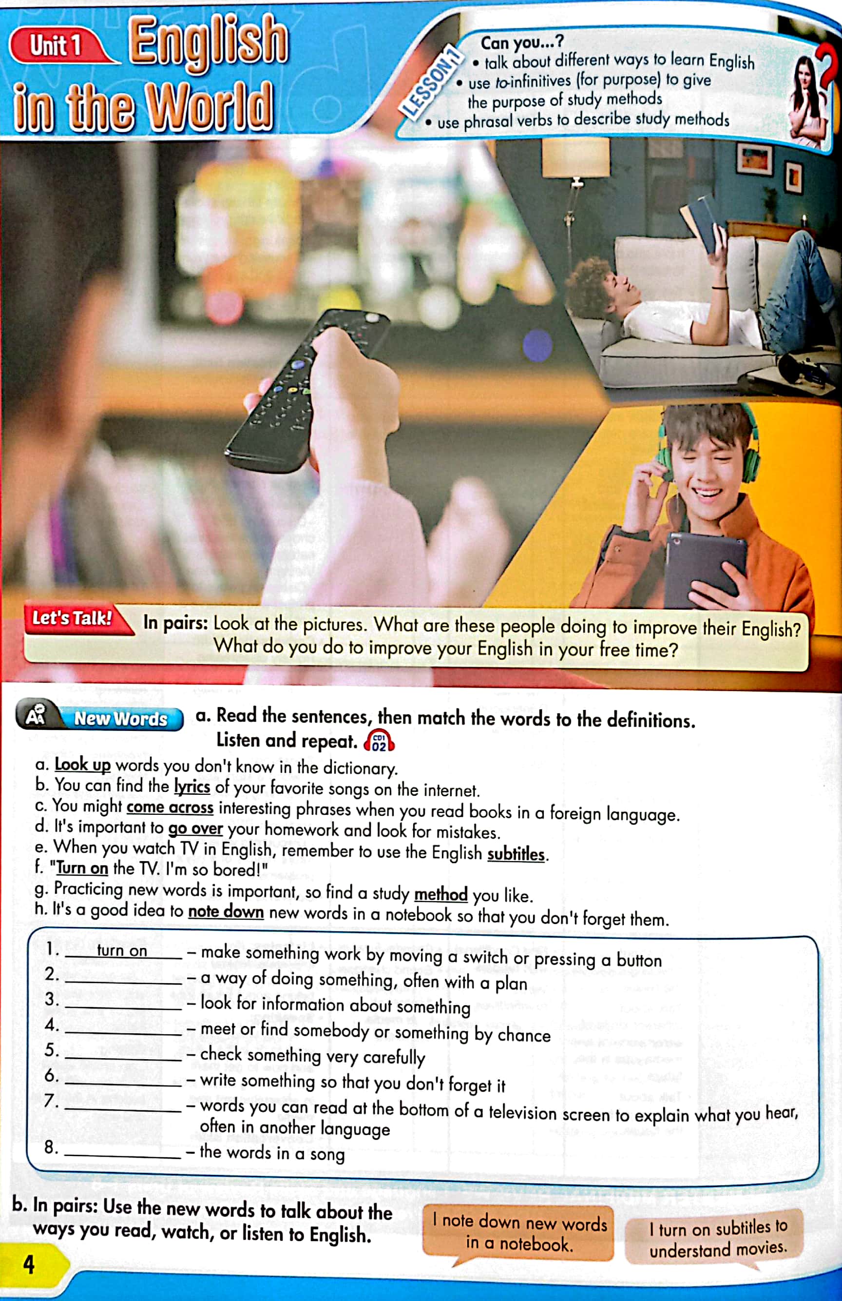 Tieng Anh 9 - I-Learn Smart World - Student's Book (2024) - Ảnh 4