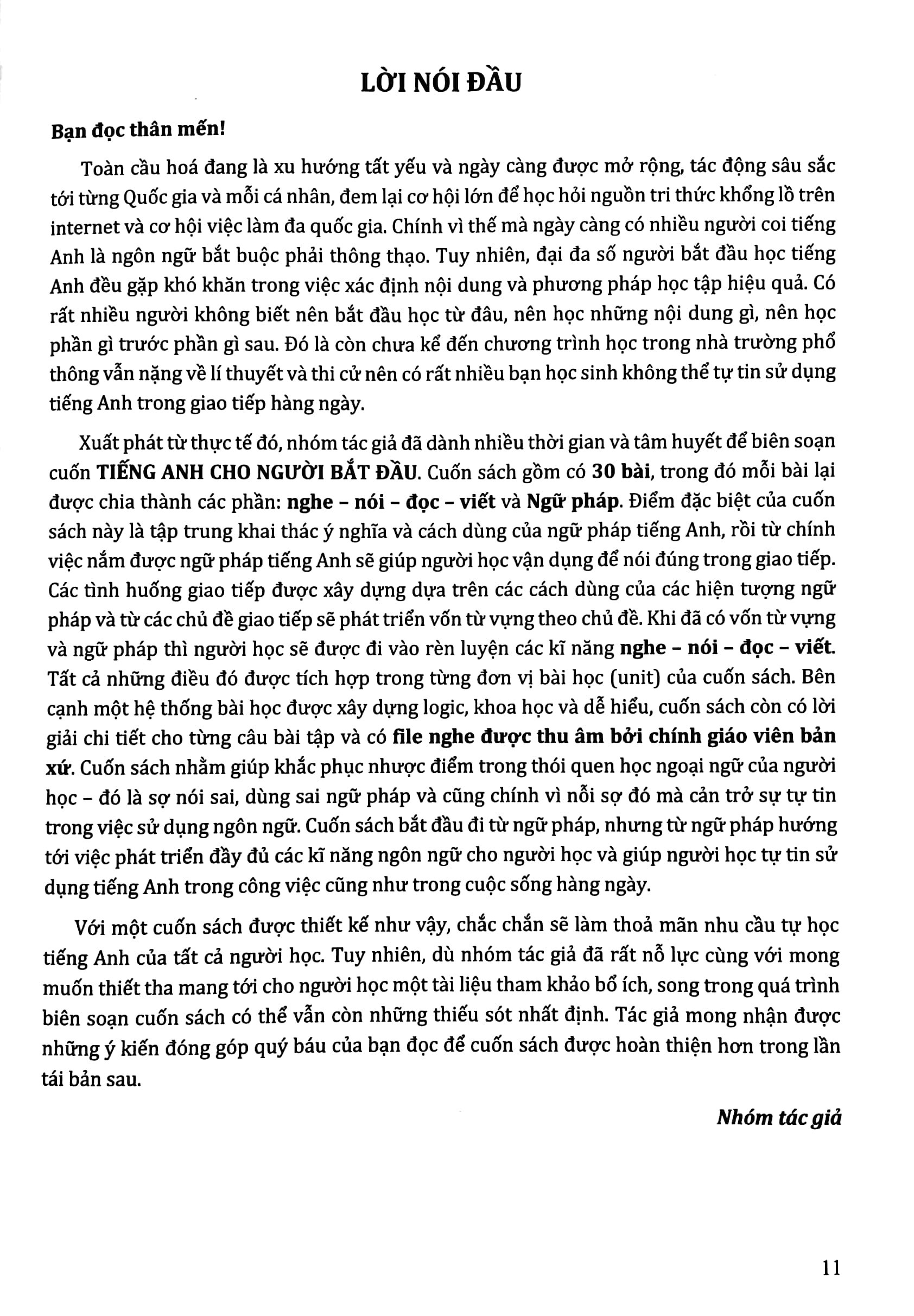 tiếng anh cho người bắt đầu - bản đặc biệt - Ảnh 6