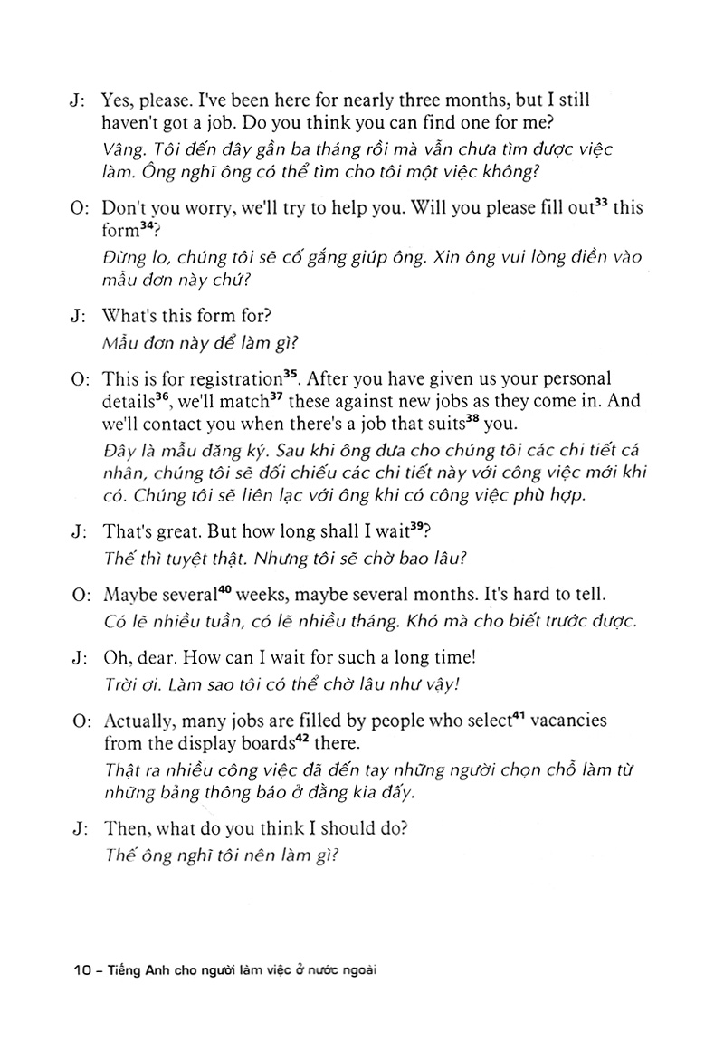 tiếng anh cho người làm việc ở nước ngoài - Ảnh 10