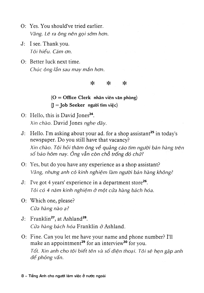 tiếng anh cho người làm việc ở nước ngoài - Ảnh 8