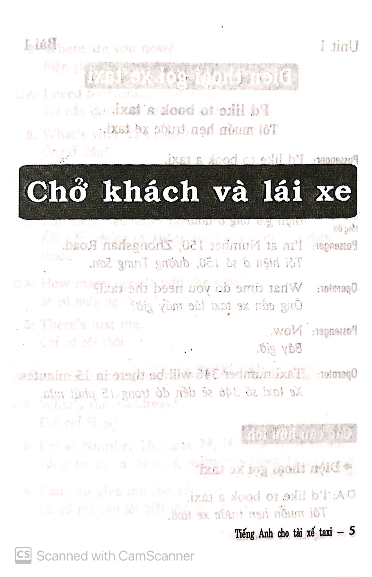 tiếng anh cho tài xế taxi - Ảnh 4