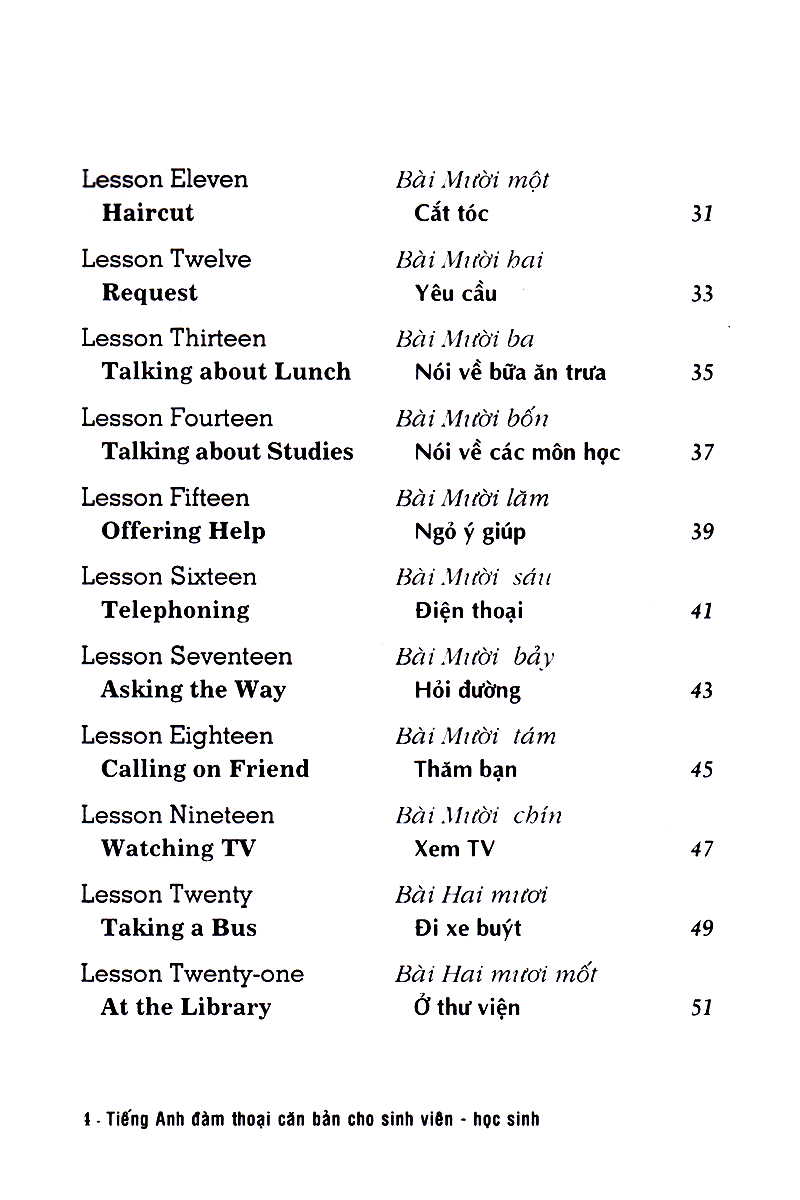 tiếng anh đàm thoại căn bản cho sinh viên học sinh - Ảnh 3