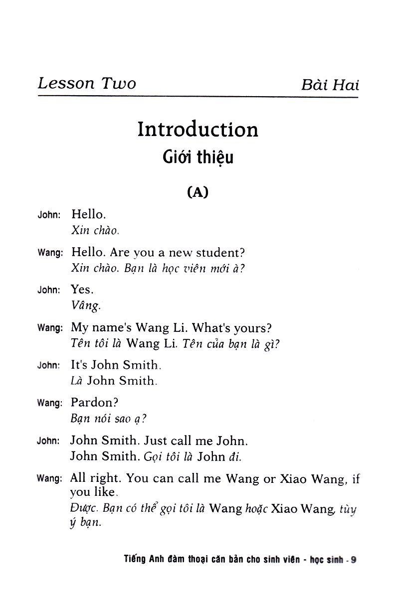 tiếng anh đàm thoại căn bản cho sinh viên học sinh - Ảnh 7
