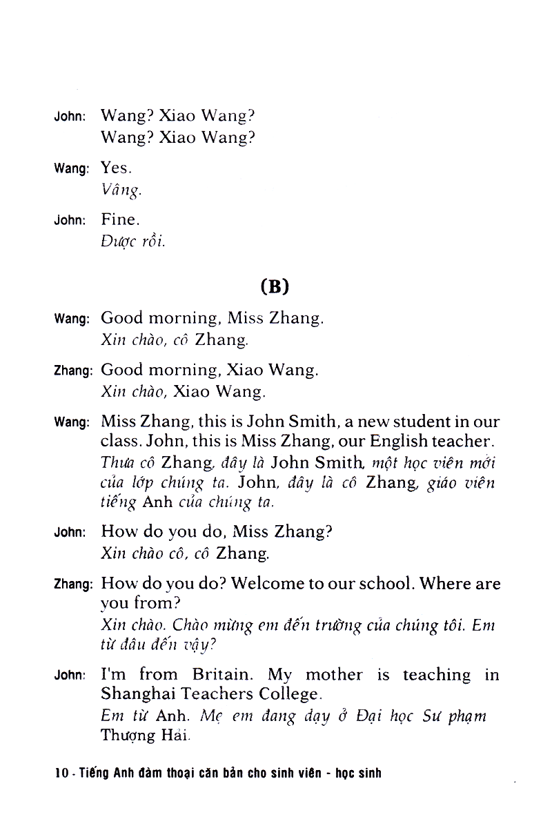 tiếng anh đàm thoại căn bản cho sinh viên học sinh - Ảnh 8