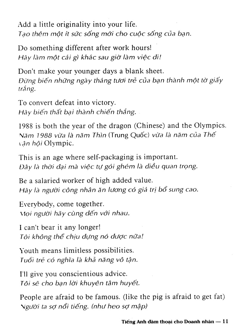 tiếng anh đàm thoại cho doanh nhân - Ảnh 10