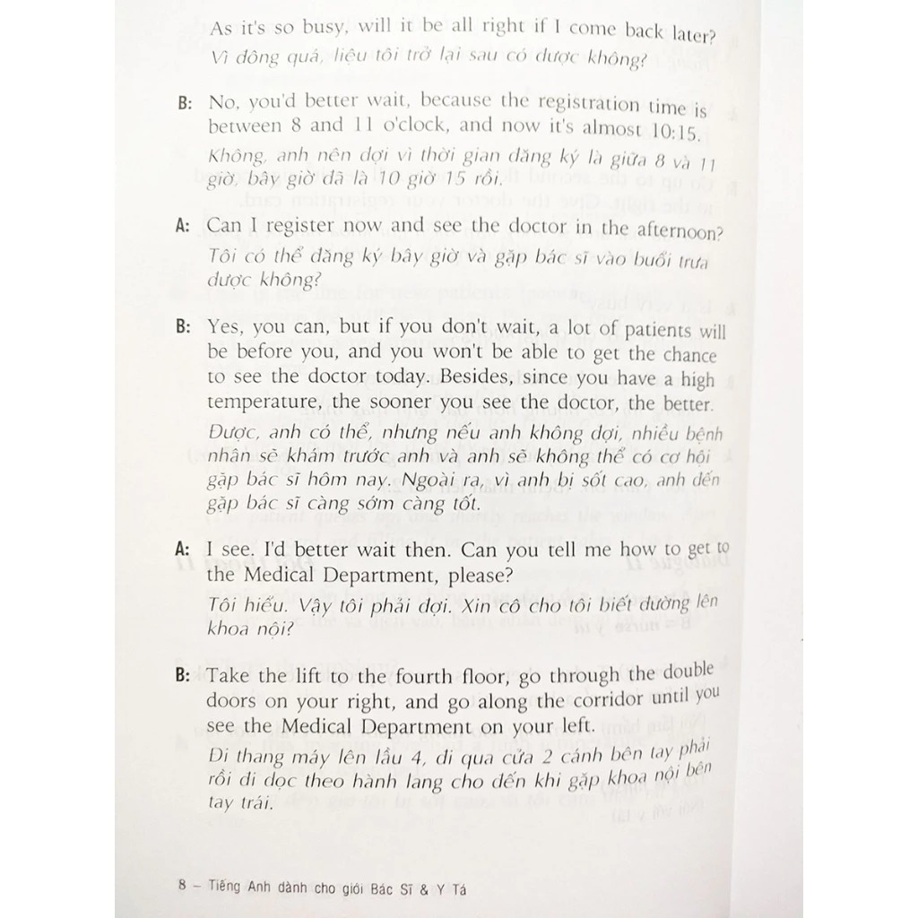 tiếng anh dành cho giới bác sĩ và y tá - Ảnh 14