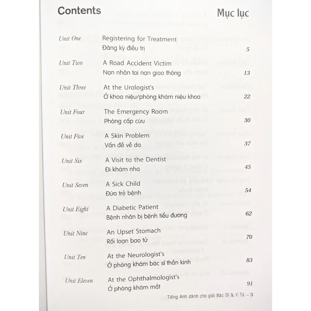 tiếng anh dành cho giới bác sĩ và y tá - Ảnh 5