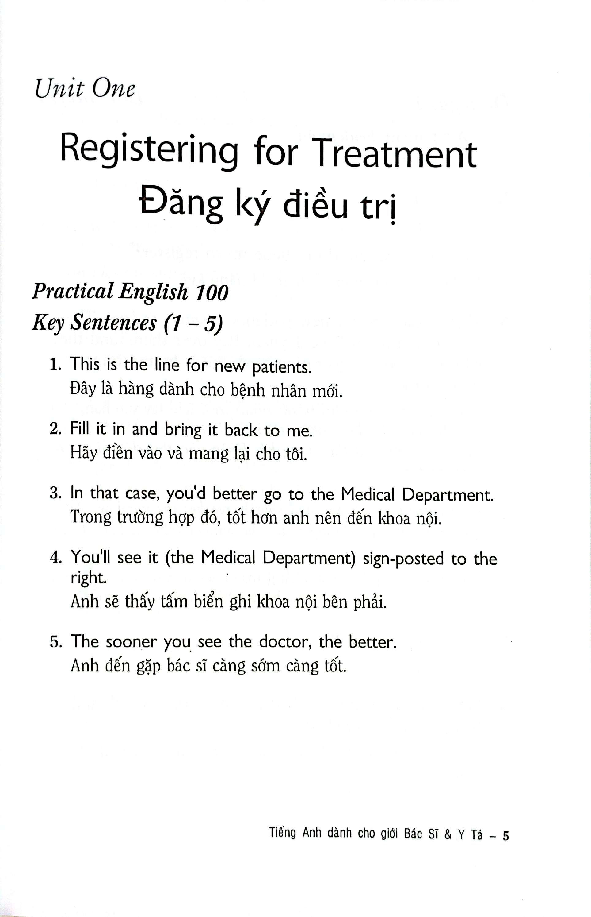 tiếng anh dành cho giới bác sĩ và y tá - Ảnh 6