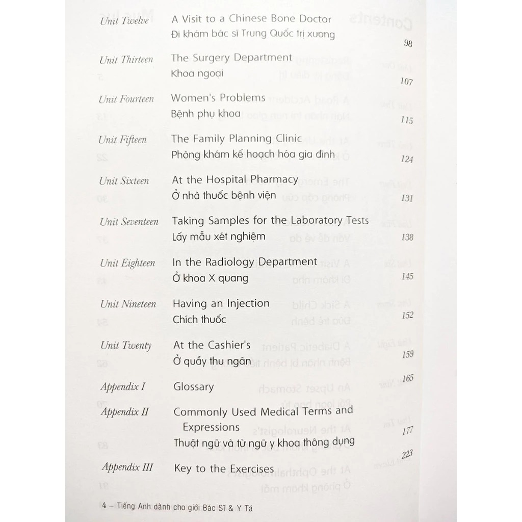 tiếng anh dành cho giới bác sĩ và y tá - Ảnh 7