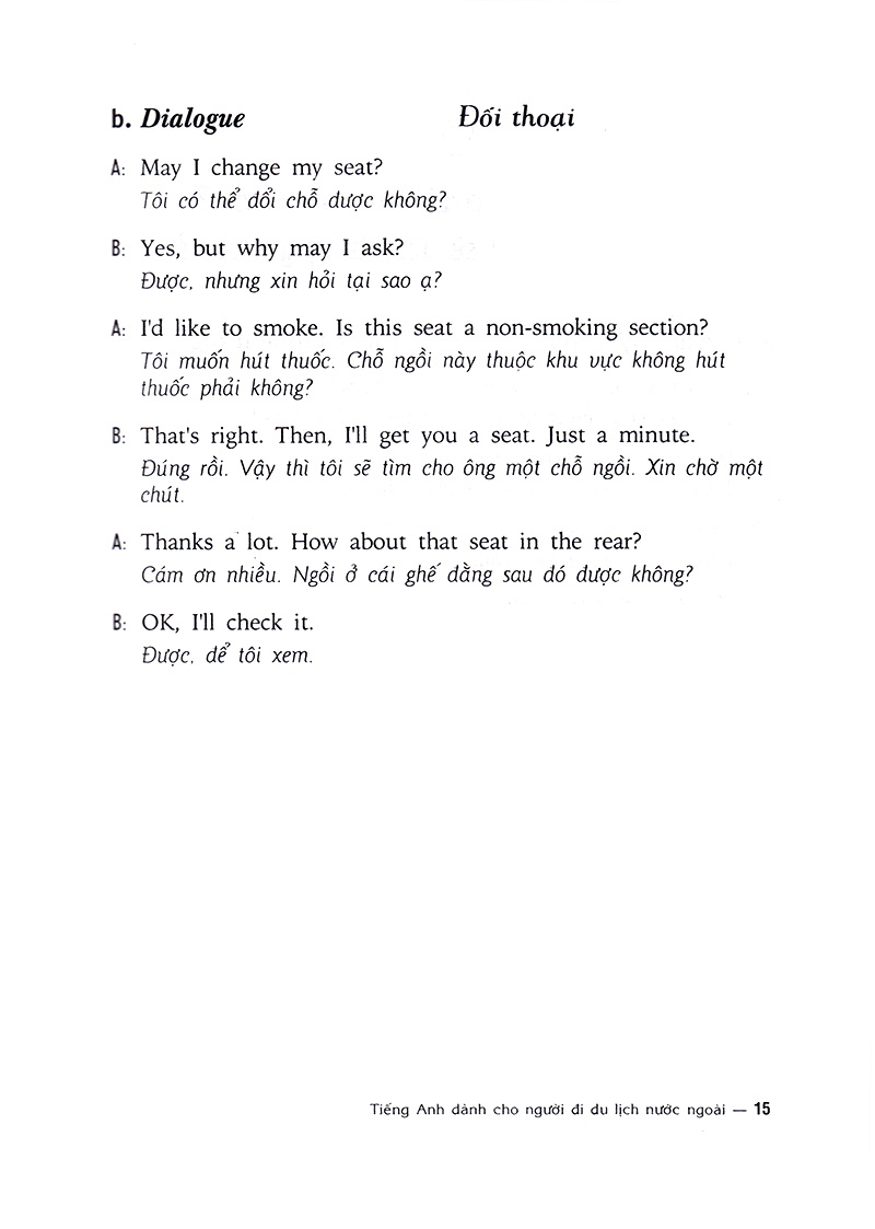 tiếng anh dành cho người đi du lịch nước ngoài (kèm cd) - Ảnh 10