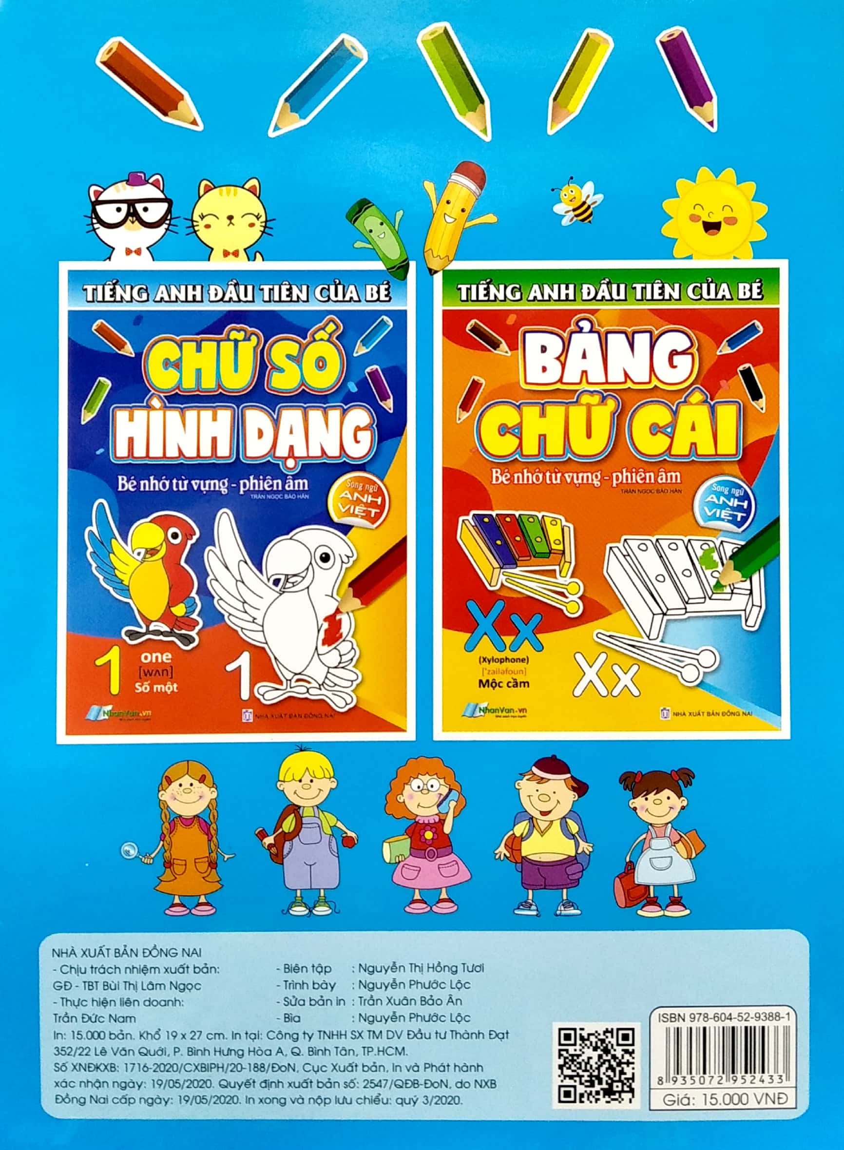 tiếng anh đầu tiên của bé - chữ số hình dạng (song ngữ anh việt) - Ảnh 6