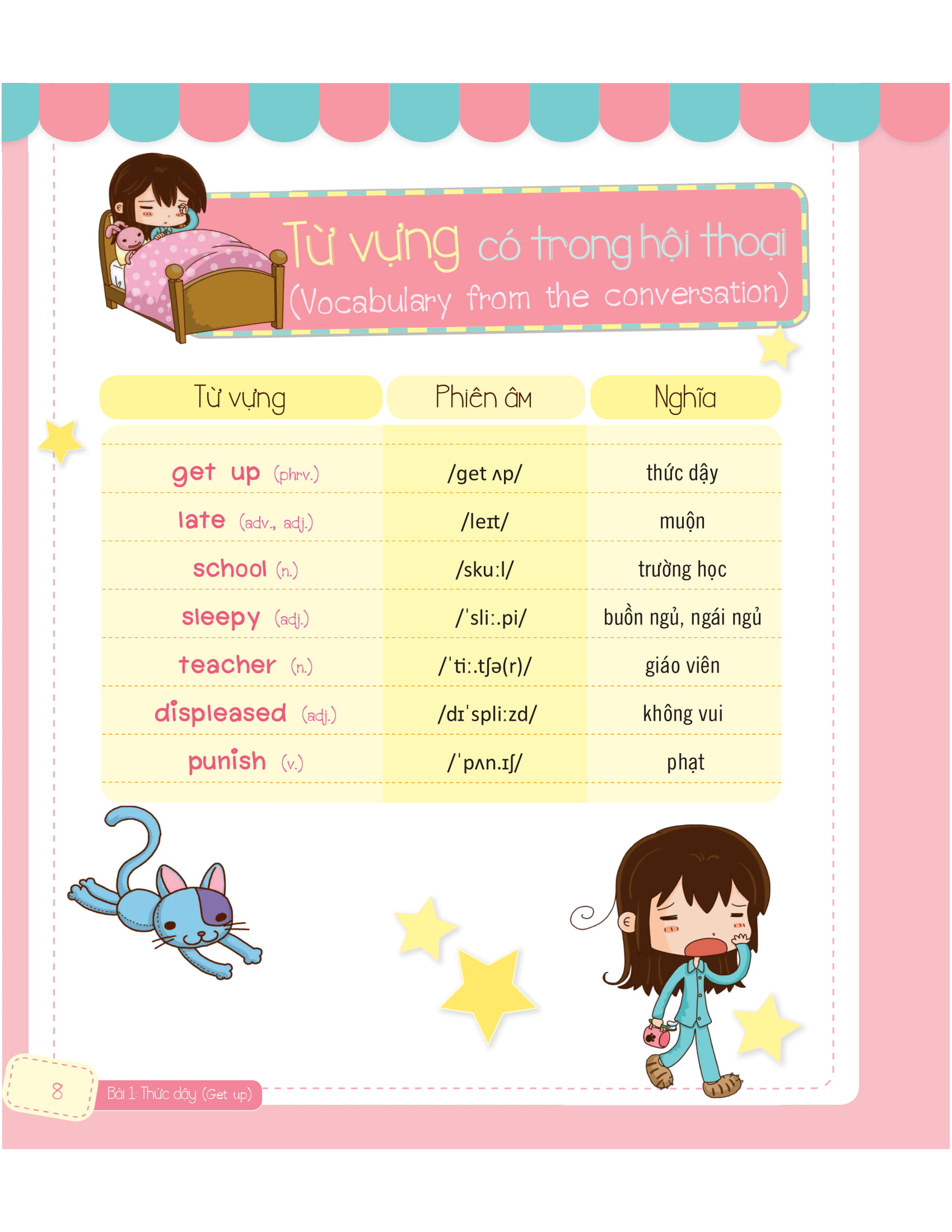 tiếng anh giao tiếp cho trẻ em - daily routines - nếp sinh hoạt hằng ngày - Ảnh 12