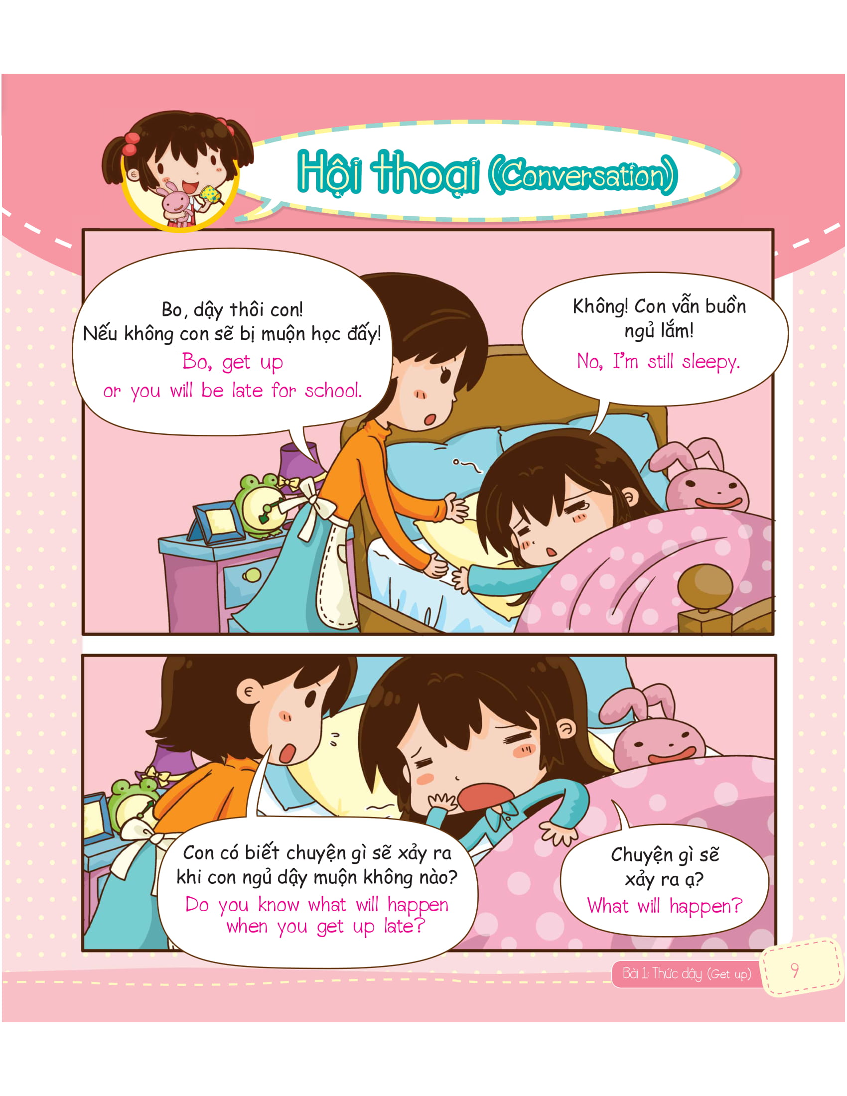 tiếng anh giao tiếp cho trẻ em - daily routines - nếp sinh hoạt hằng ngày - Ảnh 14