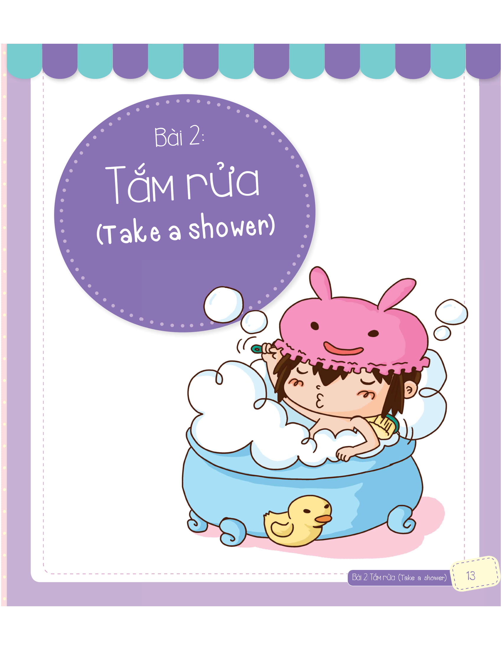 tiếng anh giao tiếp cho trẻ em - daily routines - nếp sinh hoạt hằng ngày - Ảnh 23