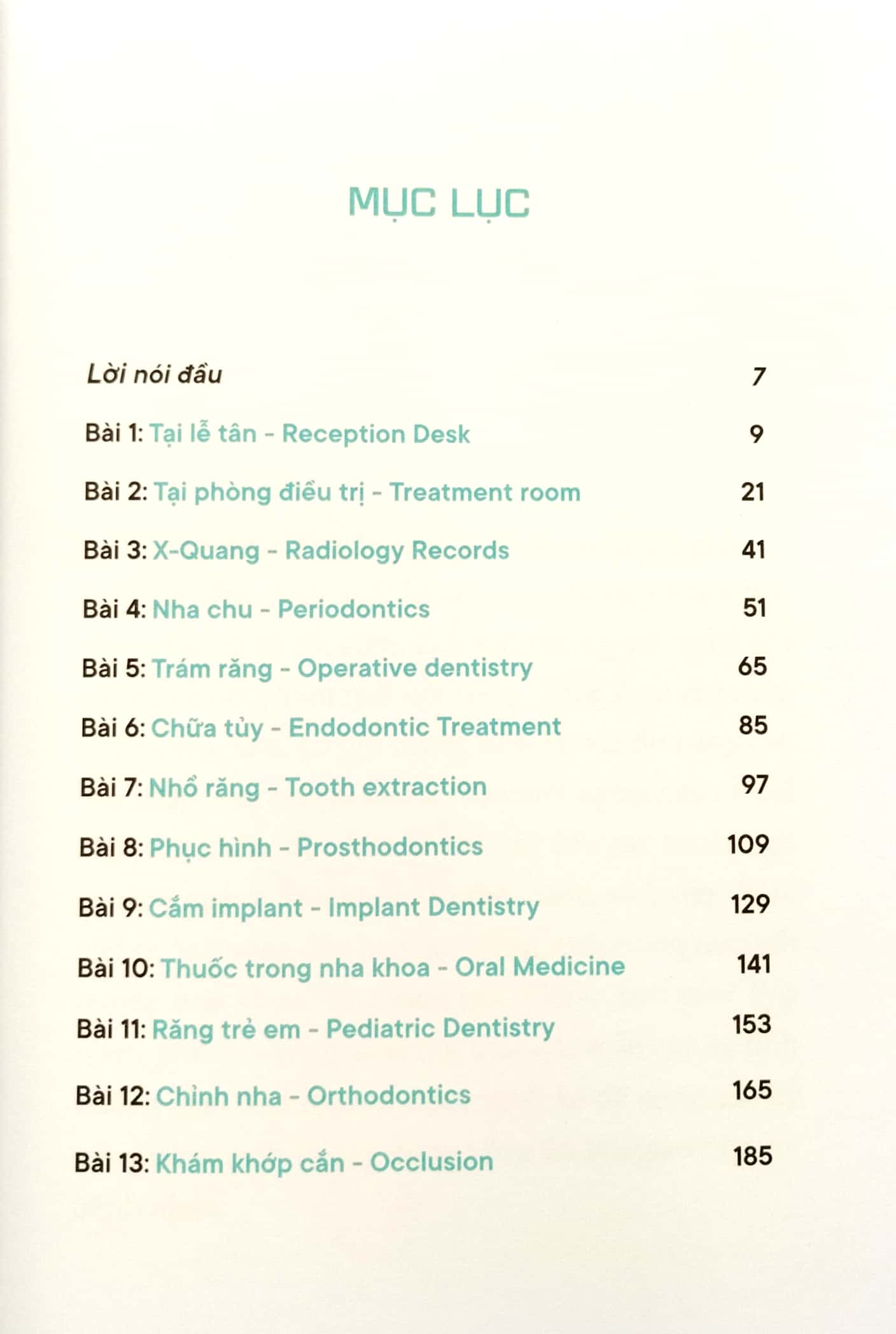 tiếng anh giao tiếp trong phòng nha - Ảnh 3