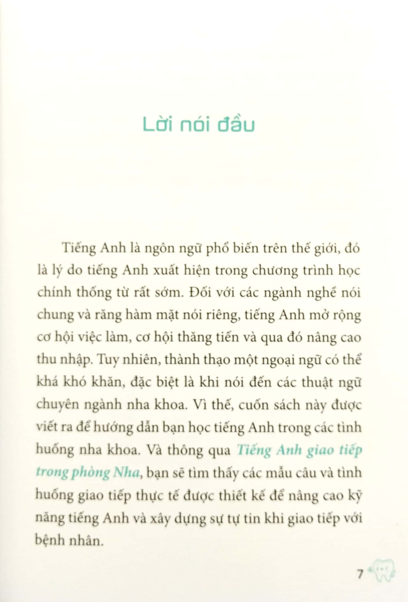 tiếng anh giao tiếp trong phòng nha - Ảnh 4