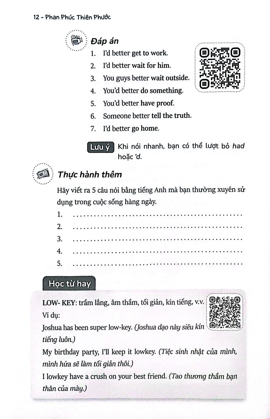 Tiếng Anh Không Công Thức - Nhập Vai Nói Không Sai - Ảnh 13