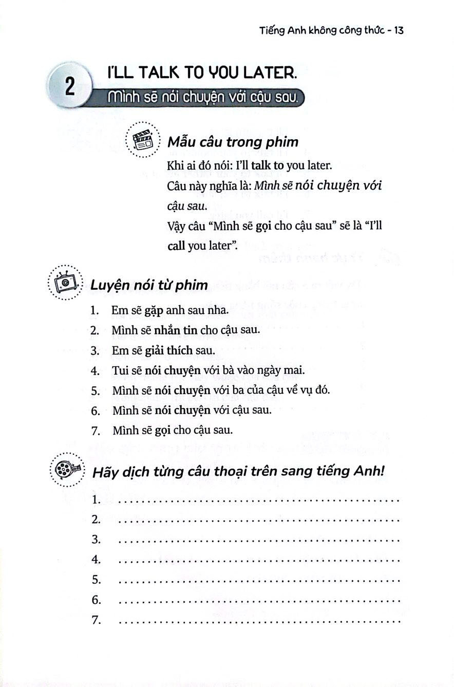 Tiếng Anh Không Công Thức - Nhập Vai Nói Không Sai - Ảnh 14