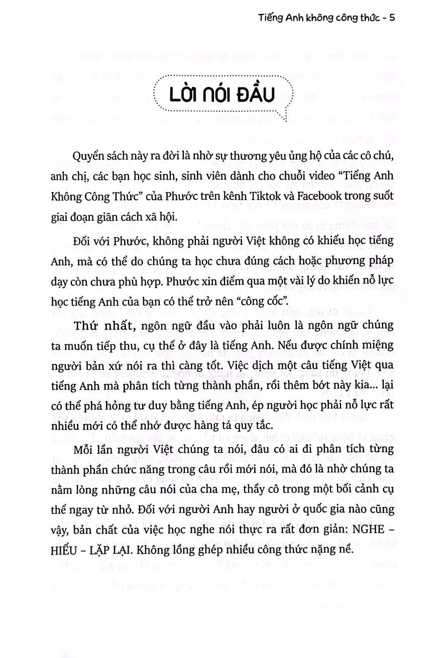Tiếng Anh Không Công Thức - Nhập Vai Nói Không Sai - Ảnh 7