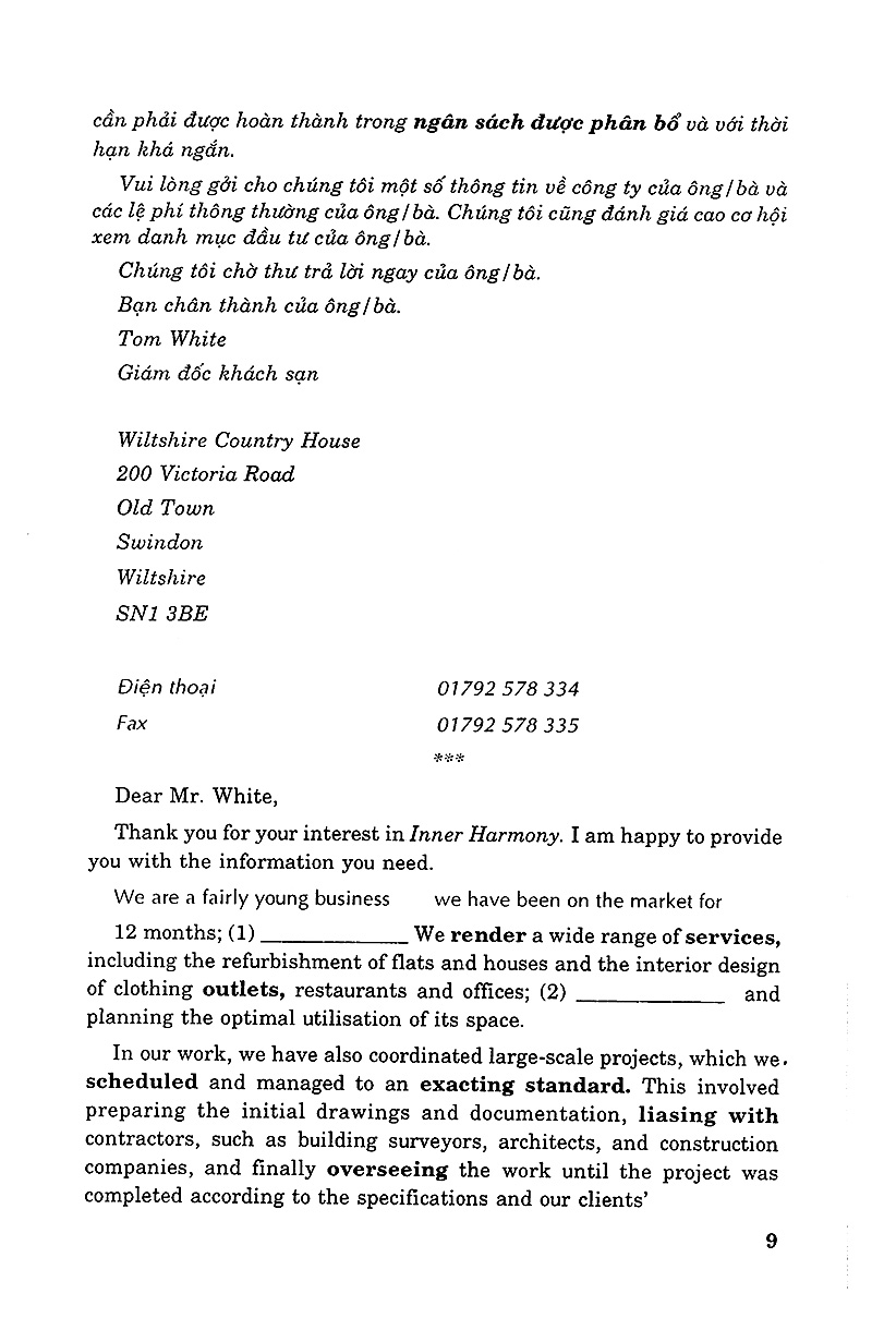 tiếng anh kinh doanh - giao tiếp kinh doanh (kèm cd) - Ảnh 5