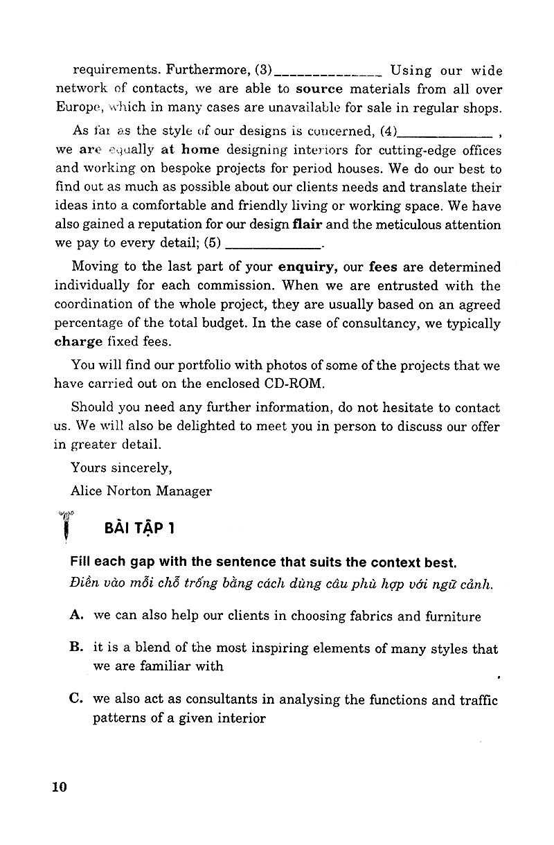 tiếng anh kinh doanh - giao tiếp kinh doanh (kèm cd) - Ảnh 6