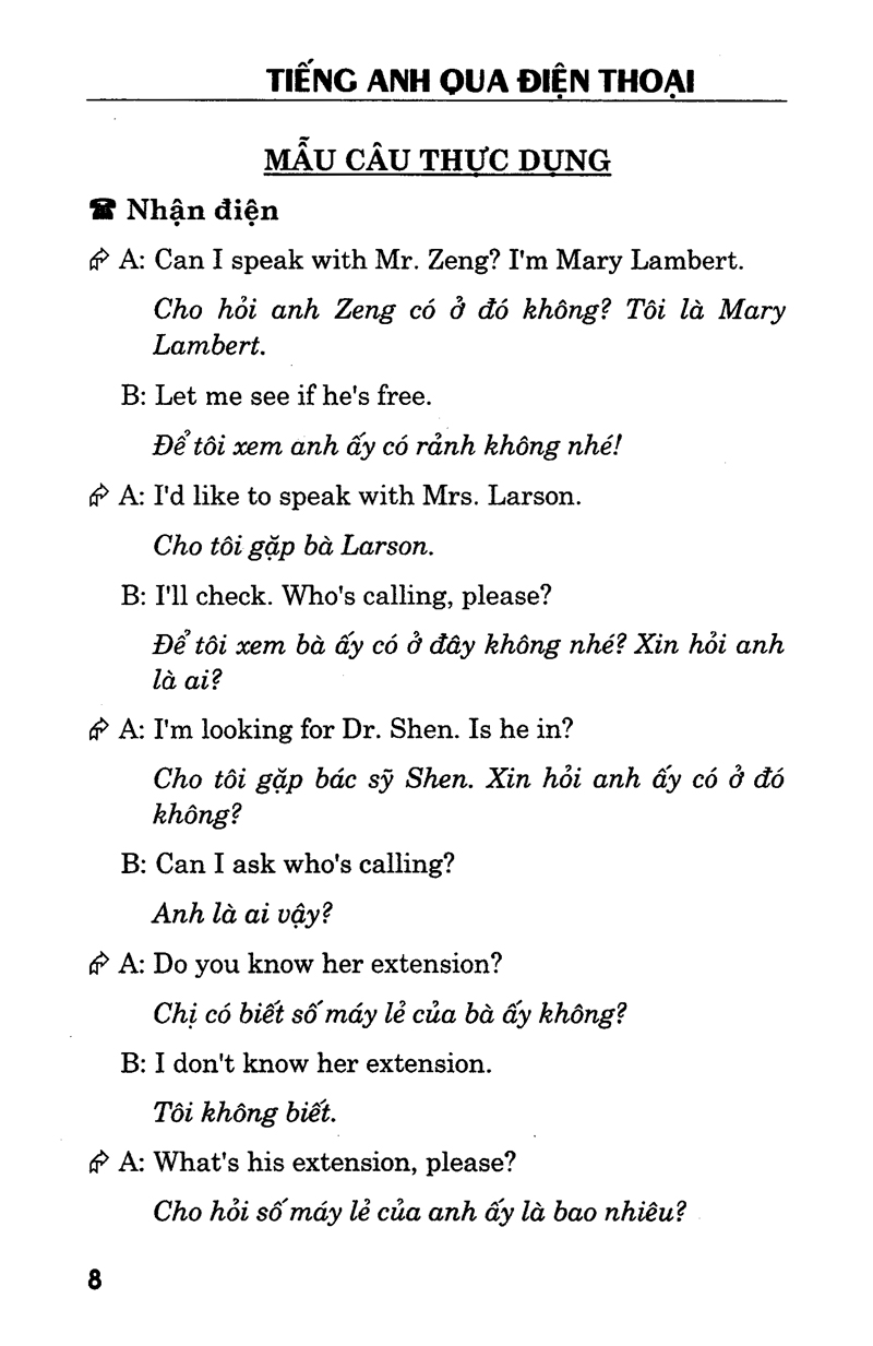 tiếng anh qua điện thoại - kèm cd - Ảnh 5