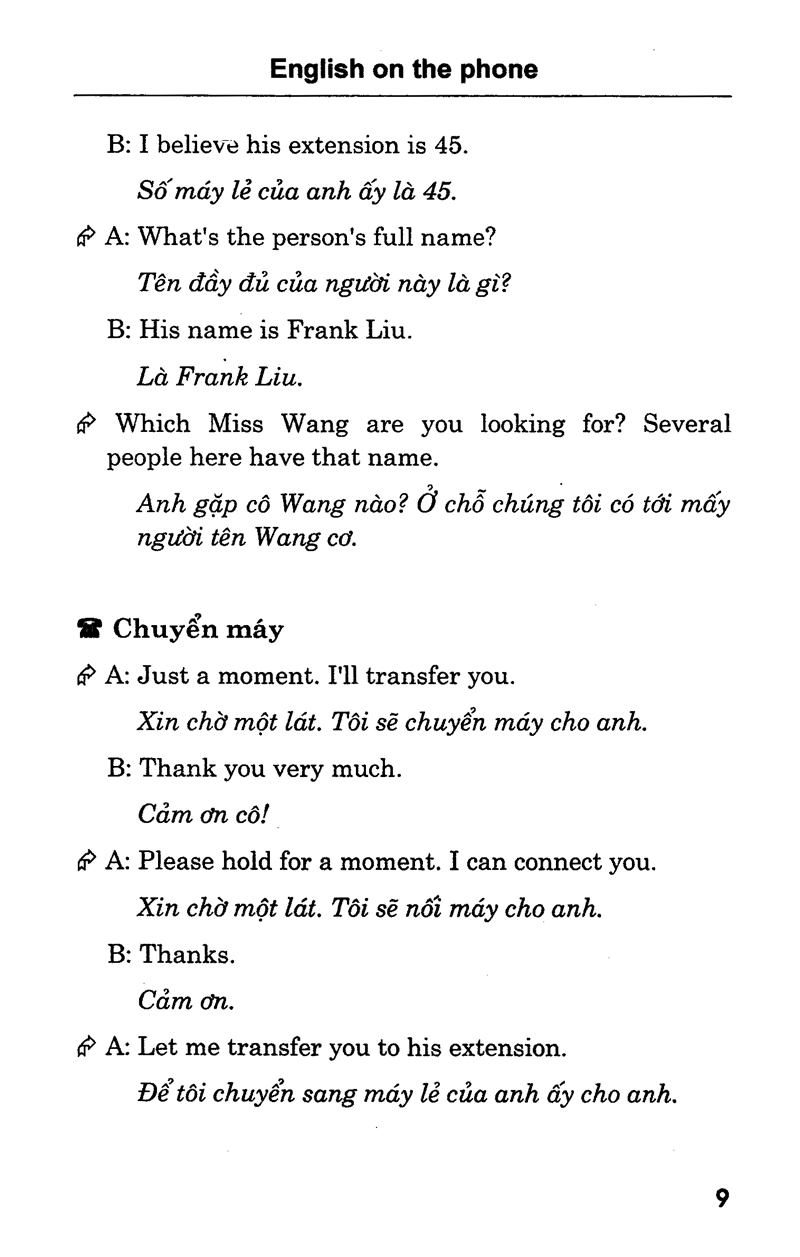 tiếng anh qua điện thoại - kèm cd - Ảnh 6