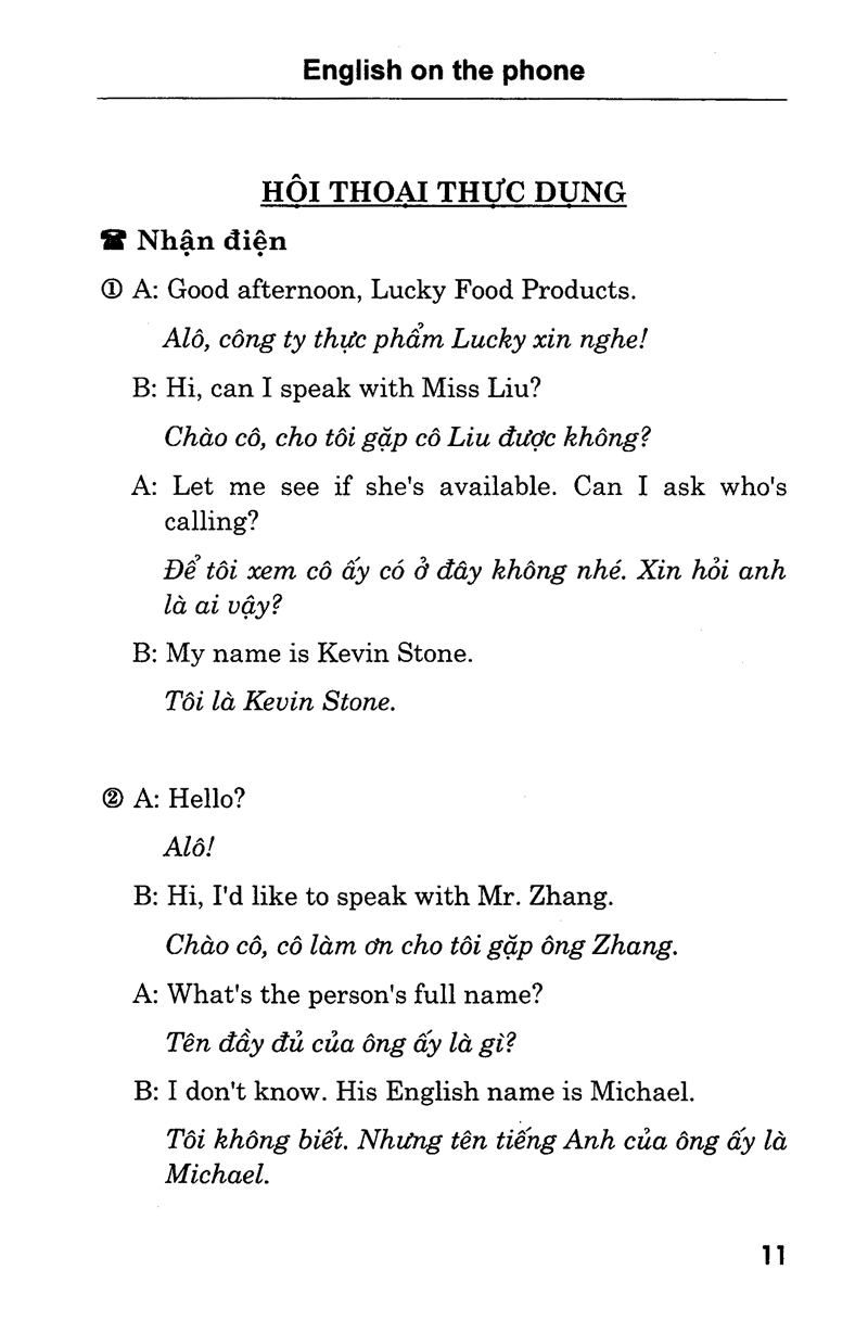 tiếng anh qua điện thoại - kèm cd - Ảnh 8