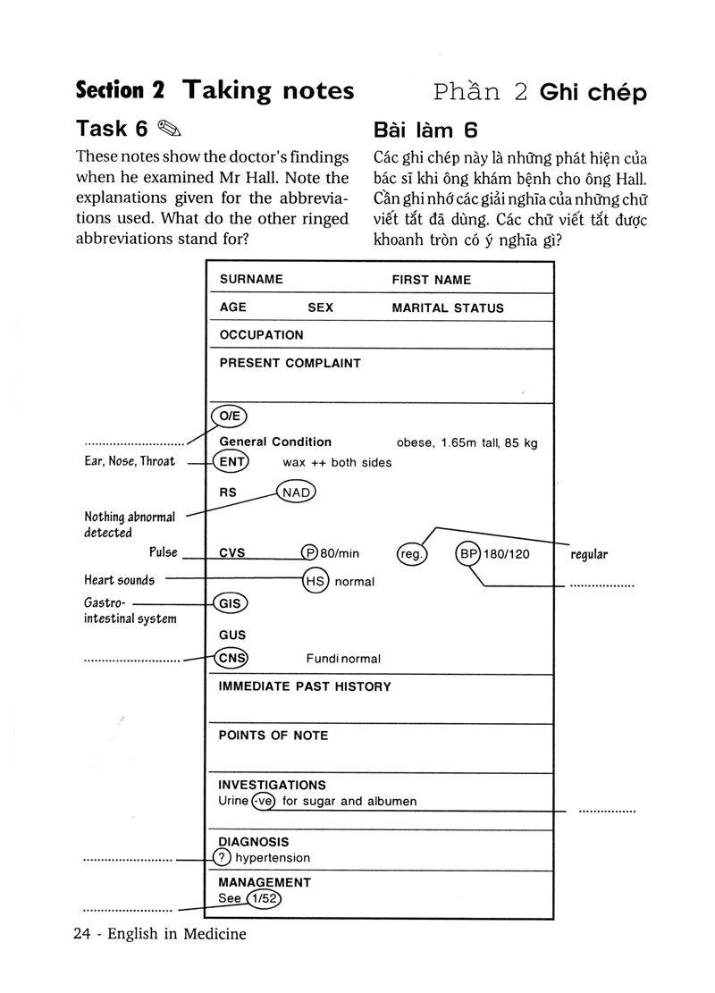 tiếng anh trong y khoa - english in medicine - Ảnh 12