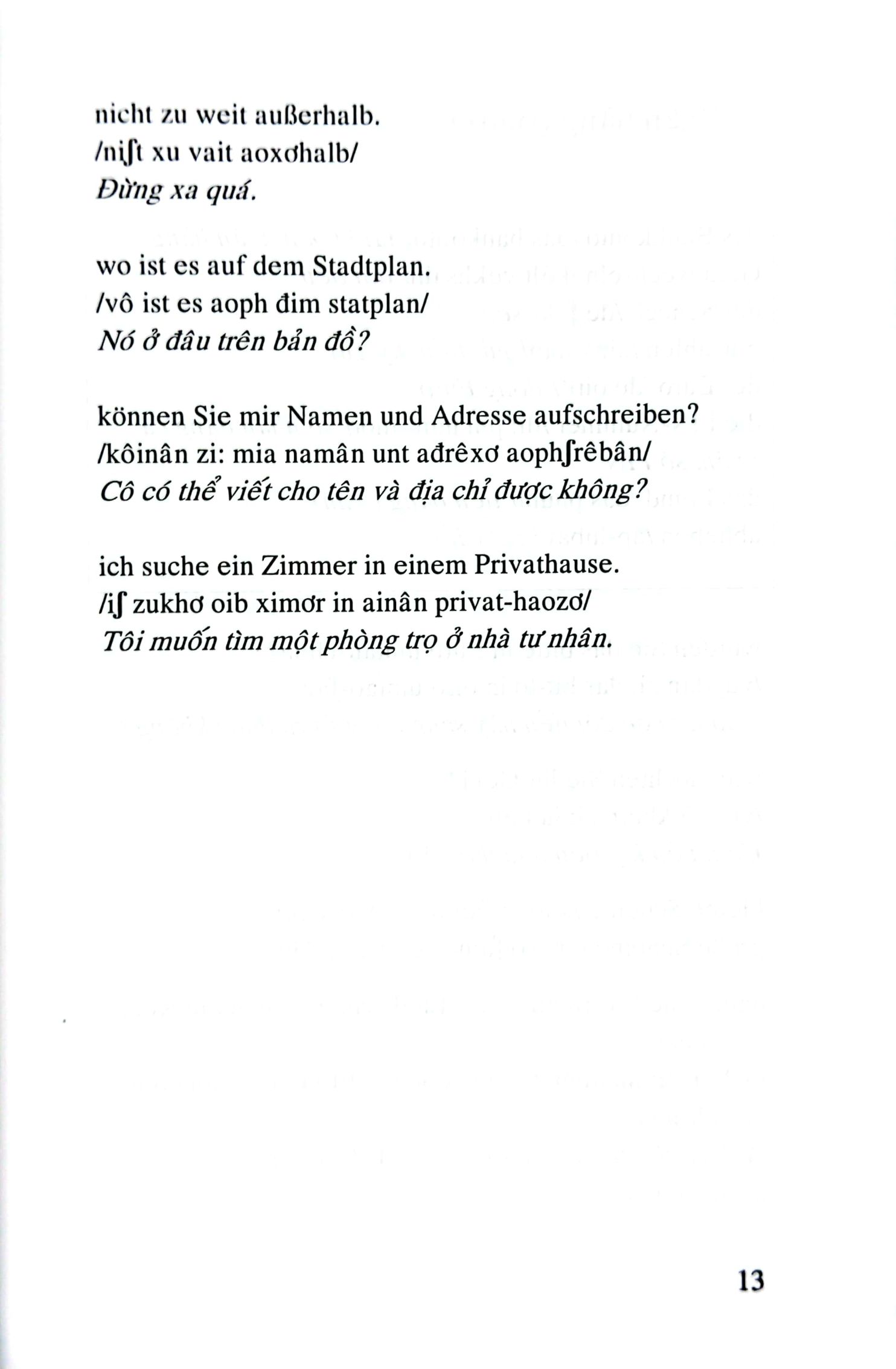 tiếng đức cho người mới bắt đầu - các tình huống giao tiếp hằng ngày (tái bản 2024) - Ảnh 10