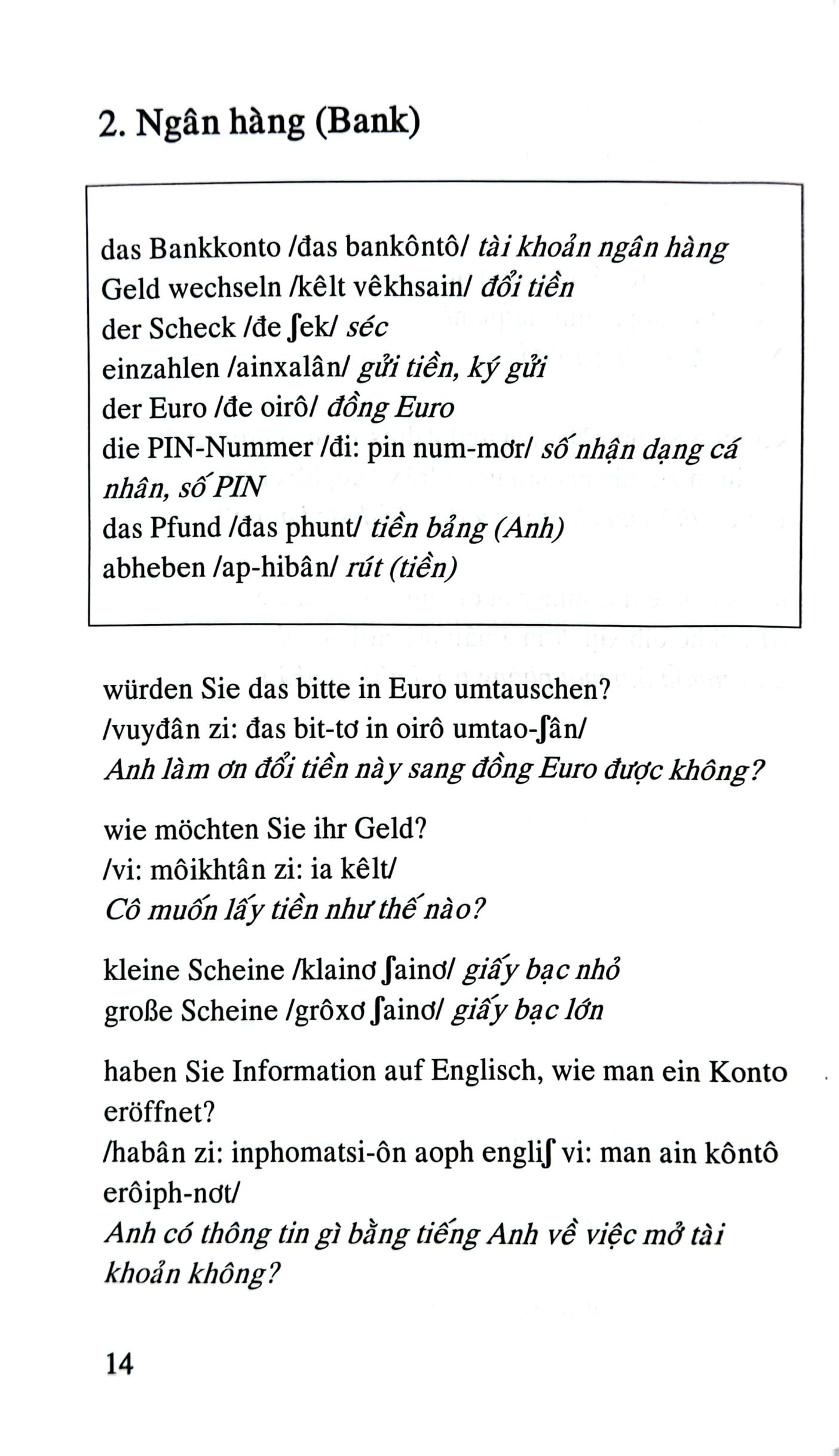 tiếng đức cho người mới bắt đầu - các tình huống giao tiếp hằng ngày (tái bản 2024) - Ảnh 11