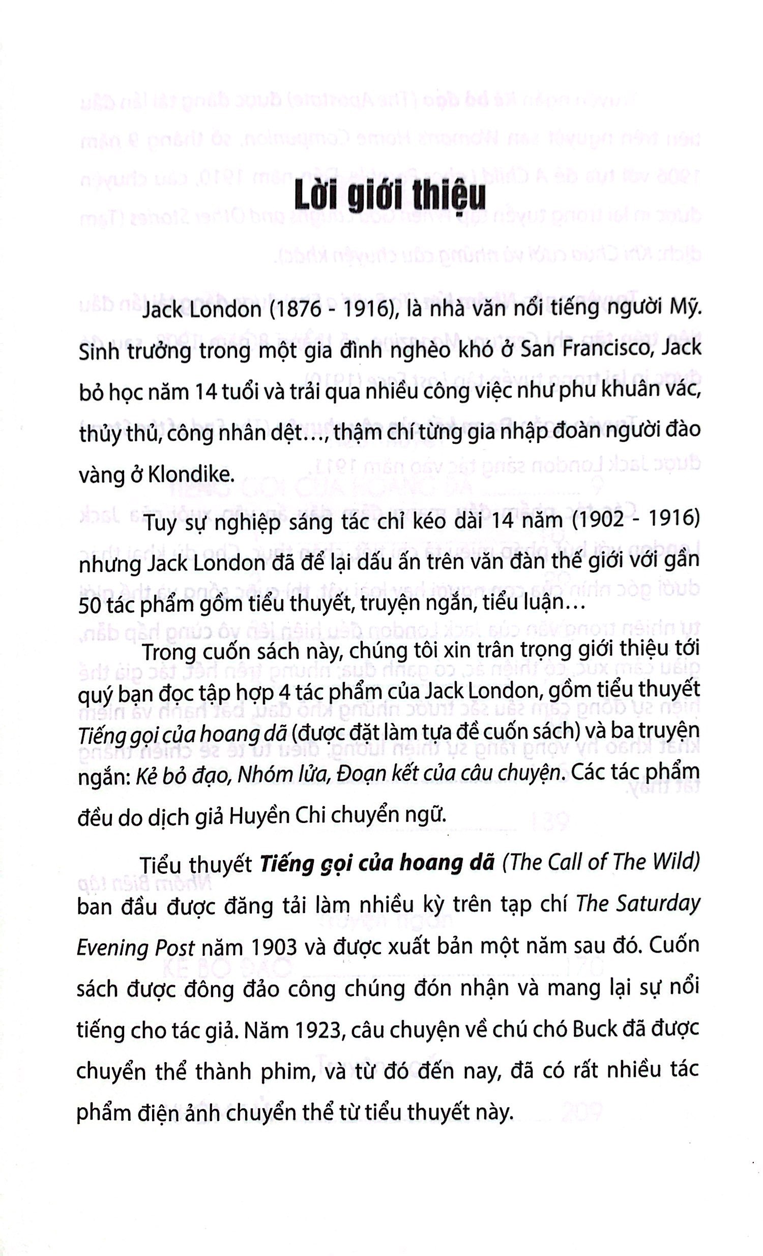 tiếng gọi của hoang dã - bìa cứng - Ảnh 3