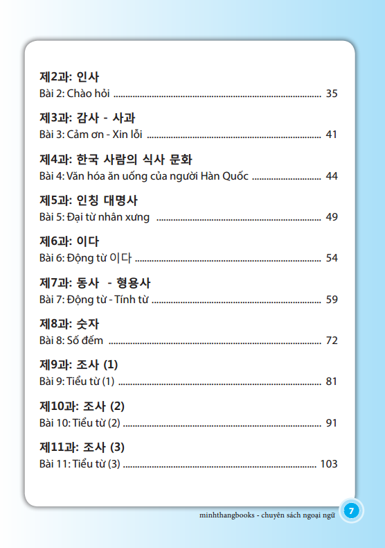 tiếng hàn cơ bản dành cho người mới bắt đầu (tái bản 2023) - Ảnh 4