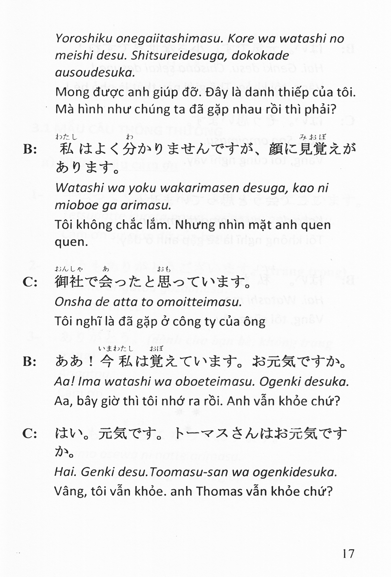 tiếng nhật xã giao hàng ngày (kèm cd) - Ảnh 15