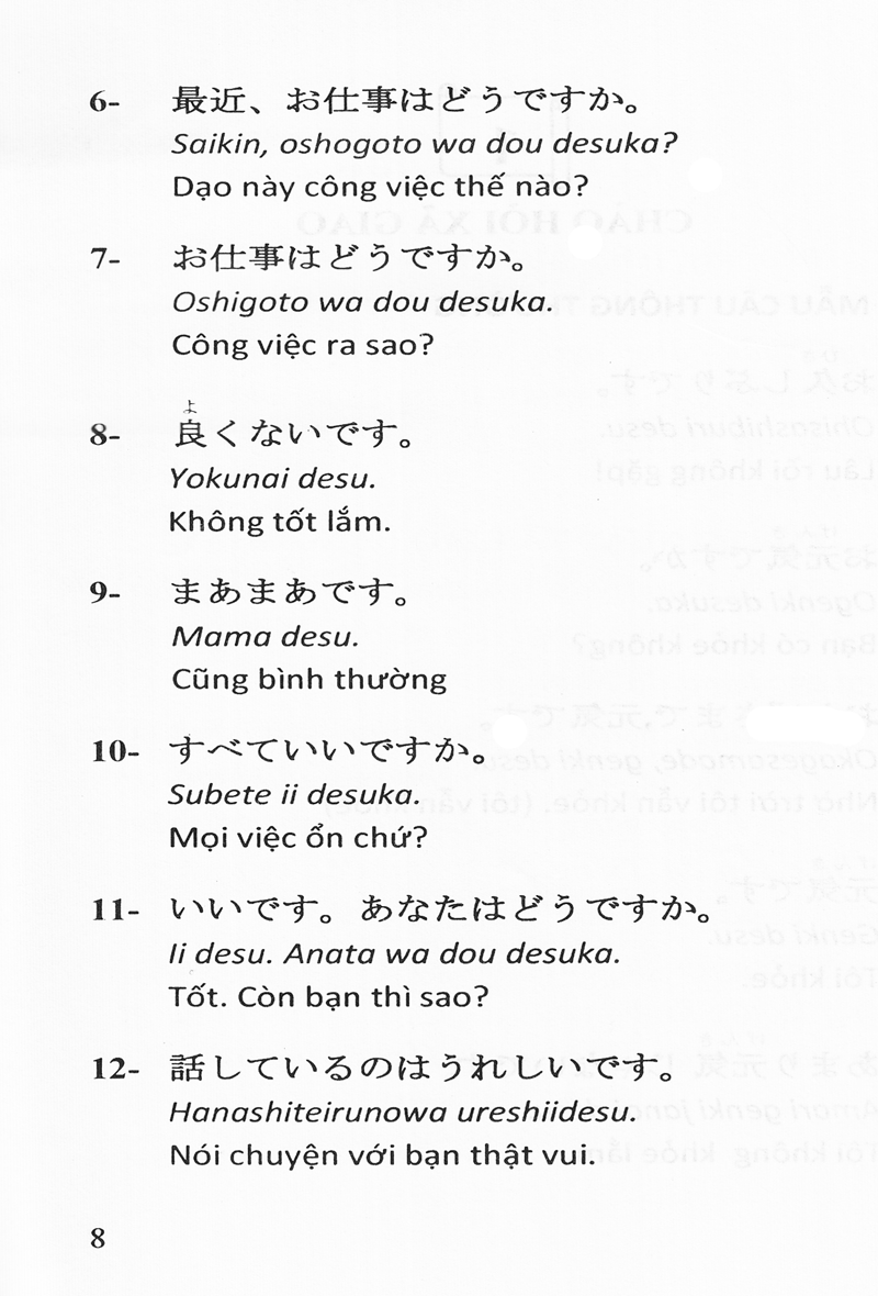 tiếng nhật xã giao hàng ngày (kèm cd) - Ảnh 6