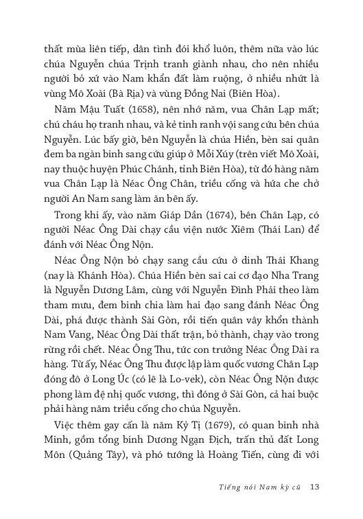 Tiếng Nói Nam Kỳ Cũ - Địa Danh, Nhơn Danh, Thổ Ngữ (Bìa Cứng) - Ảnh 6