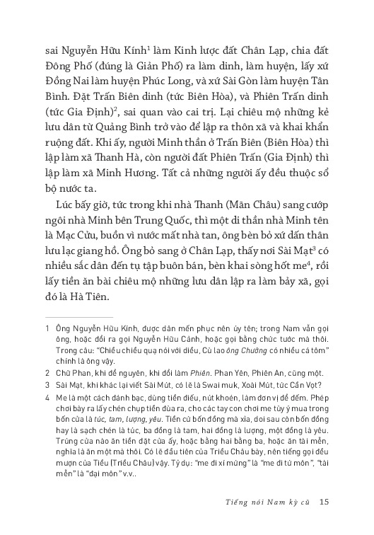 Tiếng Nói Nam Kỳ Cũ - Địa Danh, Nhơn Danh, Thổ Ngữ (Bìa Cứng) - Ảnh 7