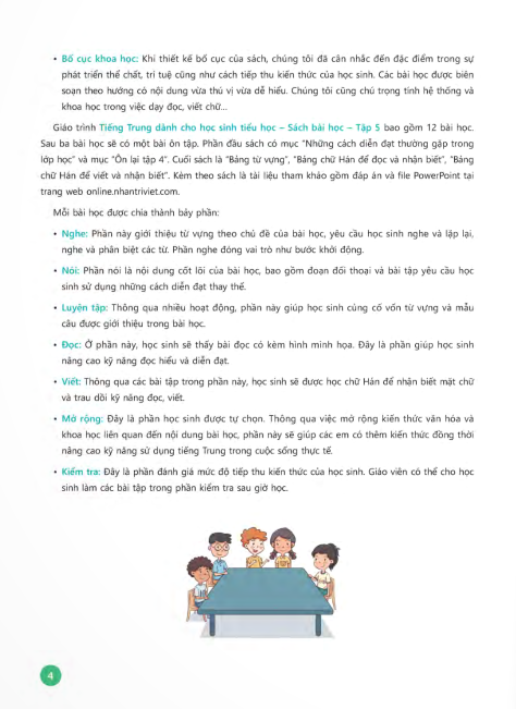 tiếng trung dành cho học sinh tiểu học - tập 5 - Ảnh 4