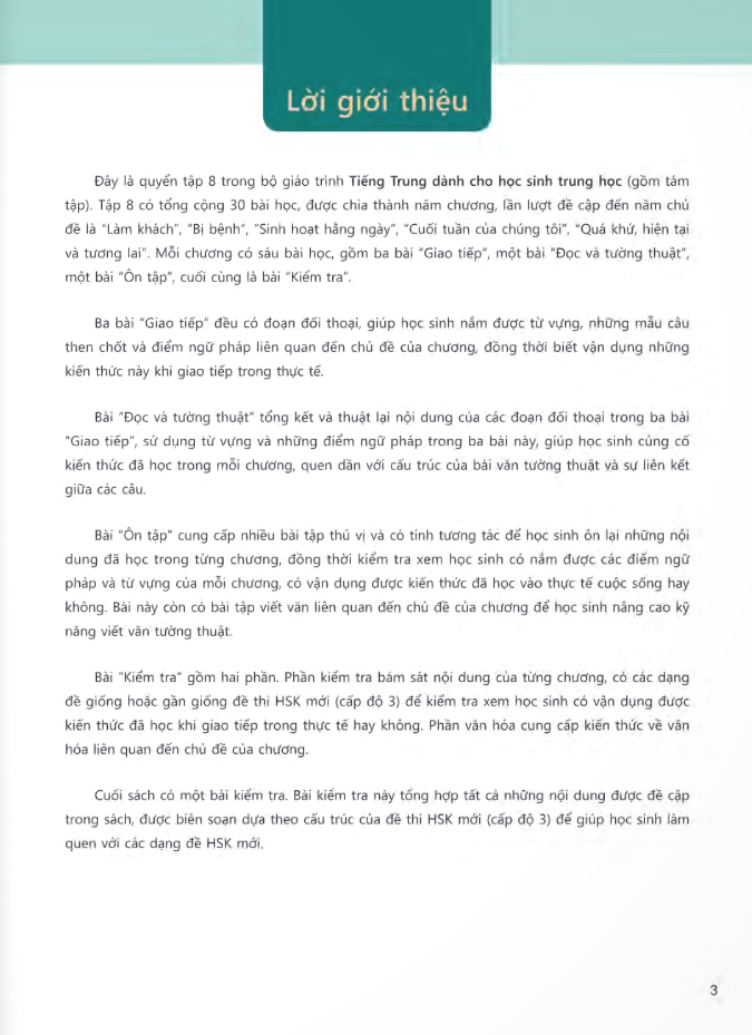 tiếng trung dành cho học sinh trung học - tập 8 - Ảnh 3