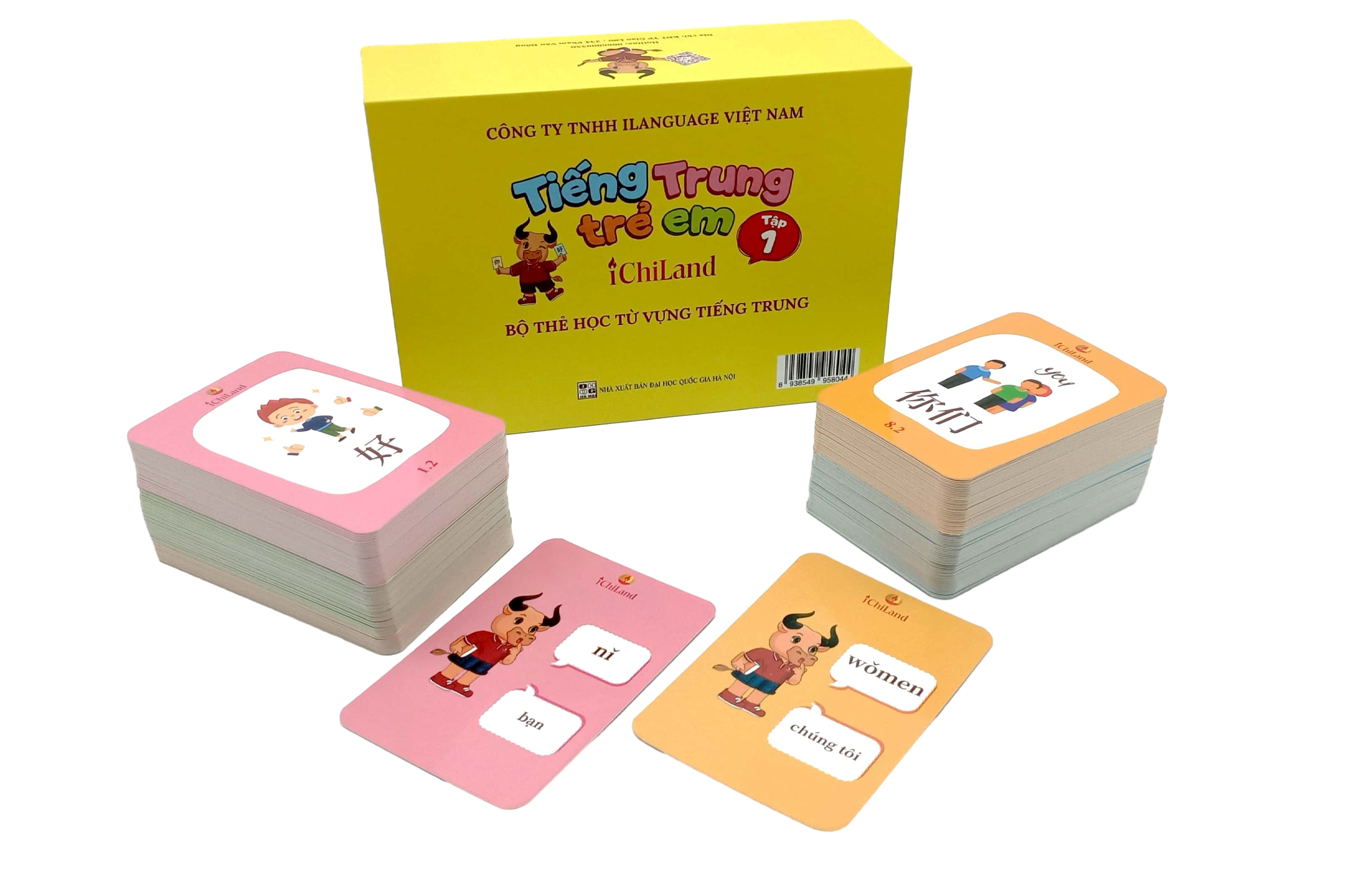 Tieng Trung Tre Em ichiland - Bo The Hoc Tu Vung Flashcard - Tap 1 - Ảnh 3