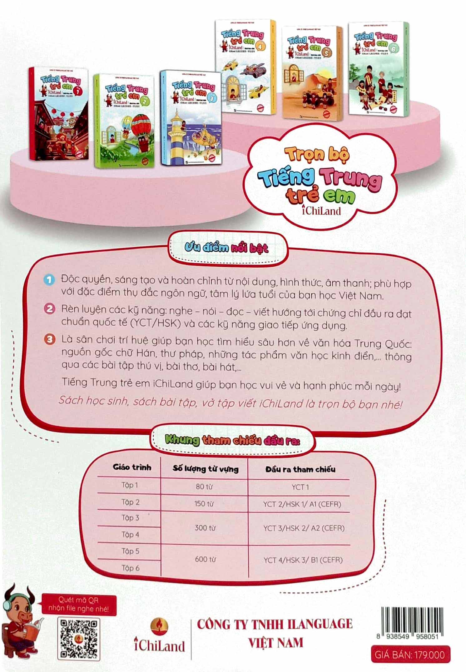 tiếng trung trẻ em ichiland - sách bài tập - tập 1 - Ảnh 6