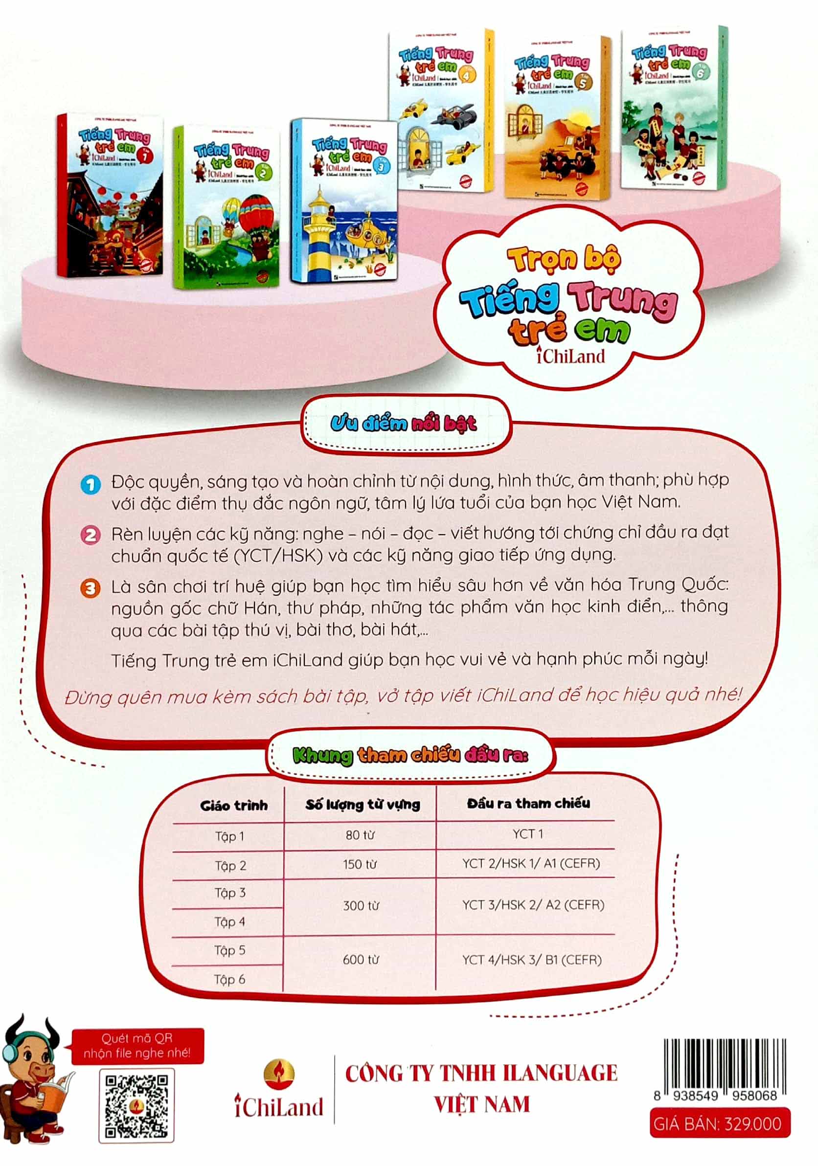 tiếng trung trẻ em ichiland - sách học sinh - tập 1 - Ảnh 6