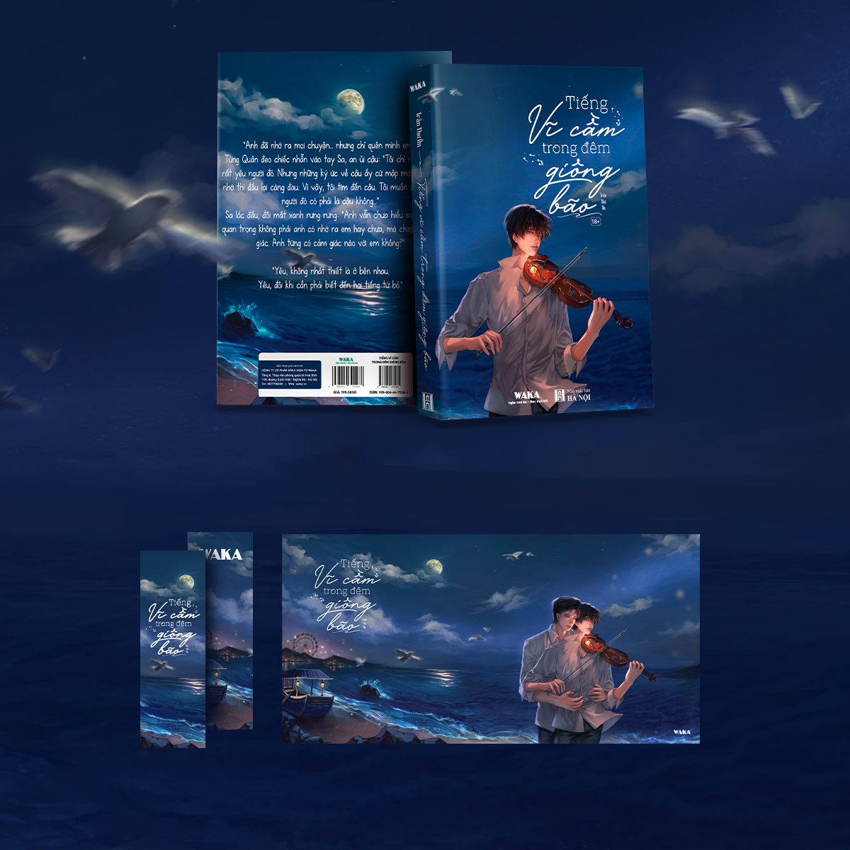 Tiếng Vĩ Cầm Trong Đêm Giông Bão - Tặng Kèm Bookmark + Poster - Ảnh 2