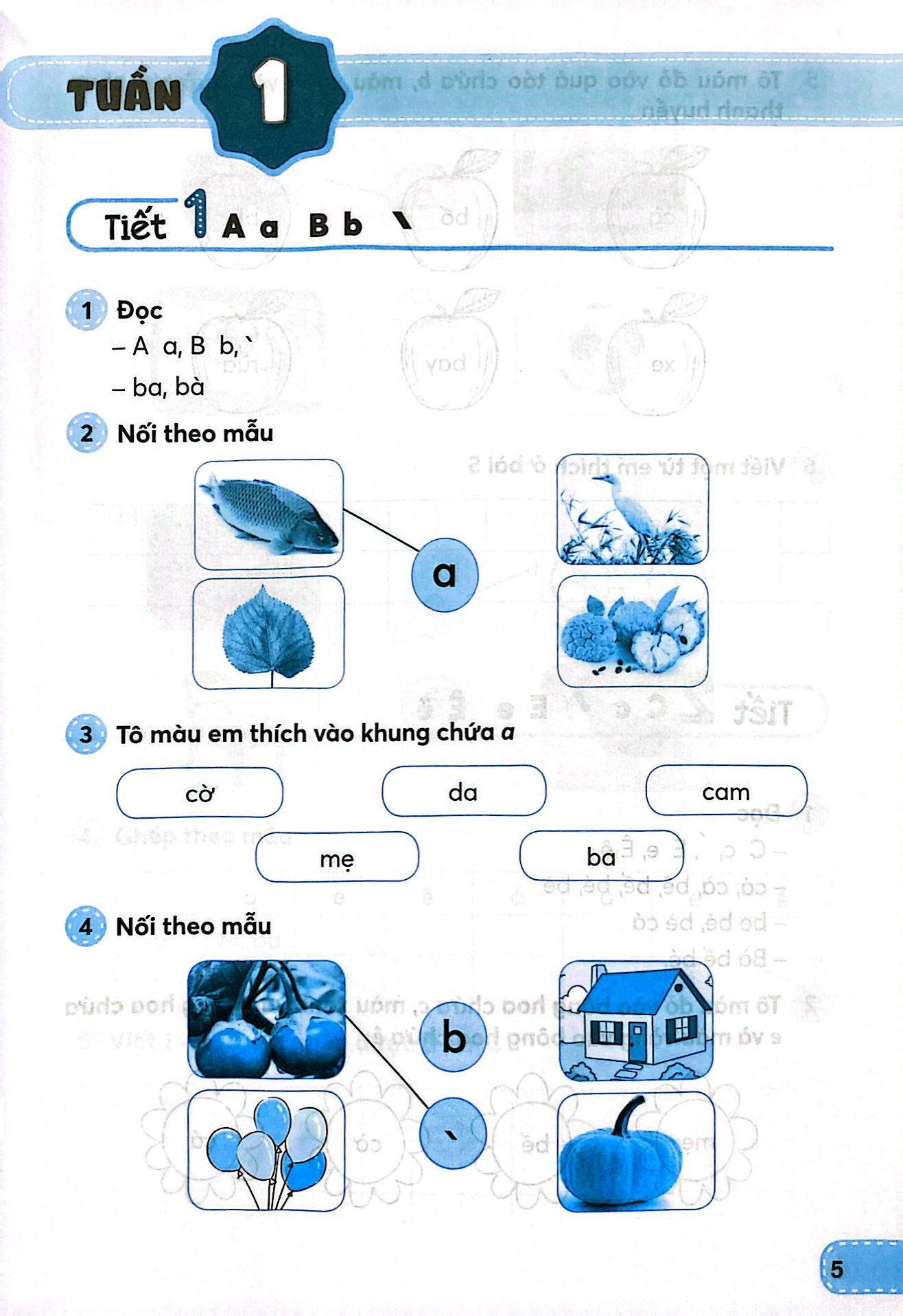 tiếng việt 1 - tập 1 (kết nối) (dành cho buổi học thứ hai) - Ảnh 5
