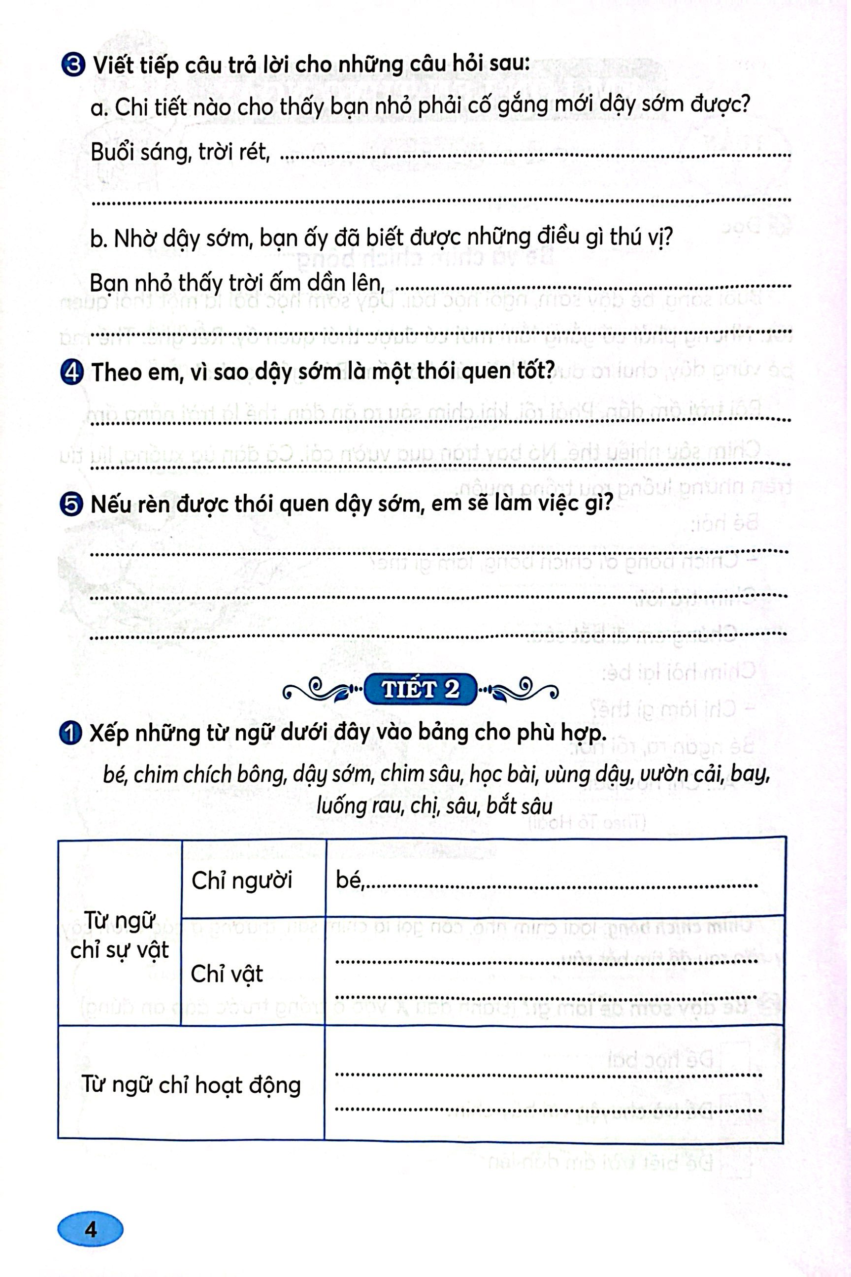 tiếng việt 2 - tập 1 (kết nối) (dành cho buổi học thứ hai) - Ảnh 5