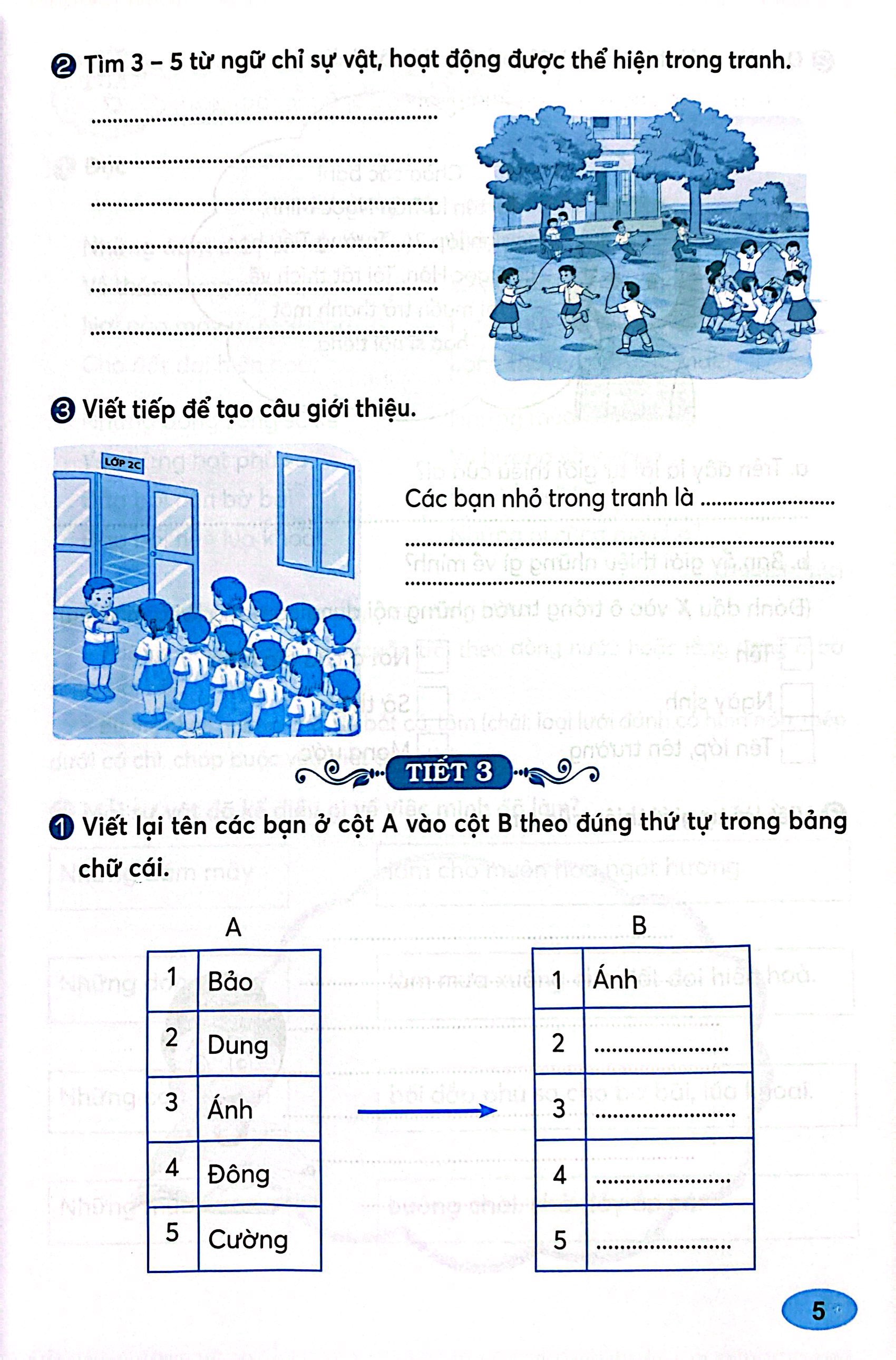tiếng việt 2 - tập 1 (kết nối) (dành cho buổi học thứ hai) - Ảnh 6