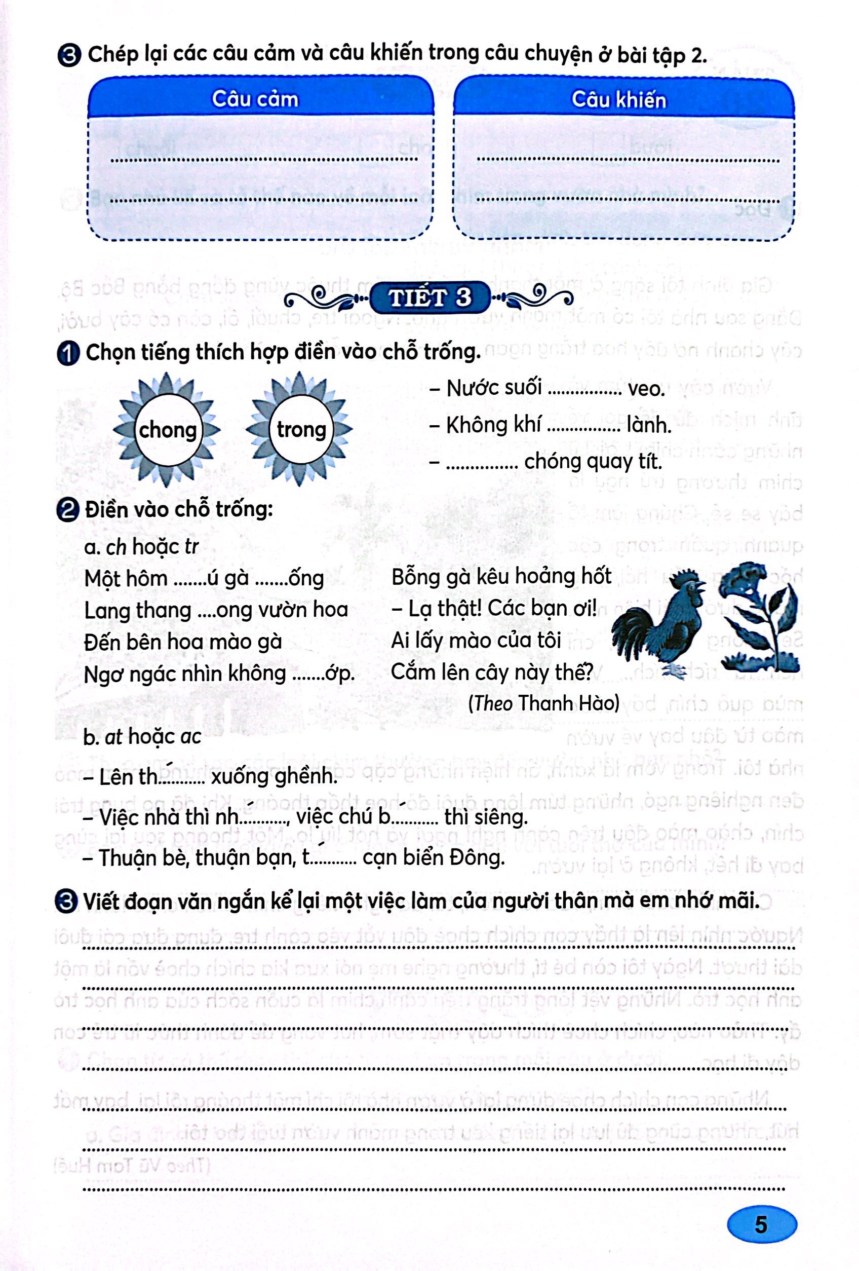 tiếng việt 3 - tập 2 (kết nối) (dành cho buổi học thứ hai) - Ảnh 6