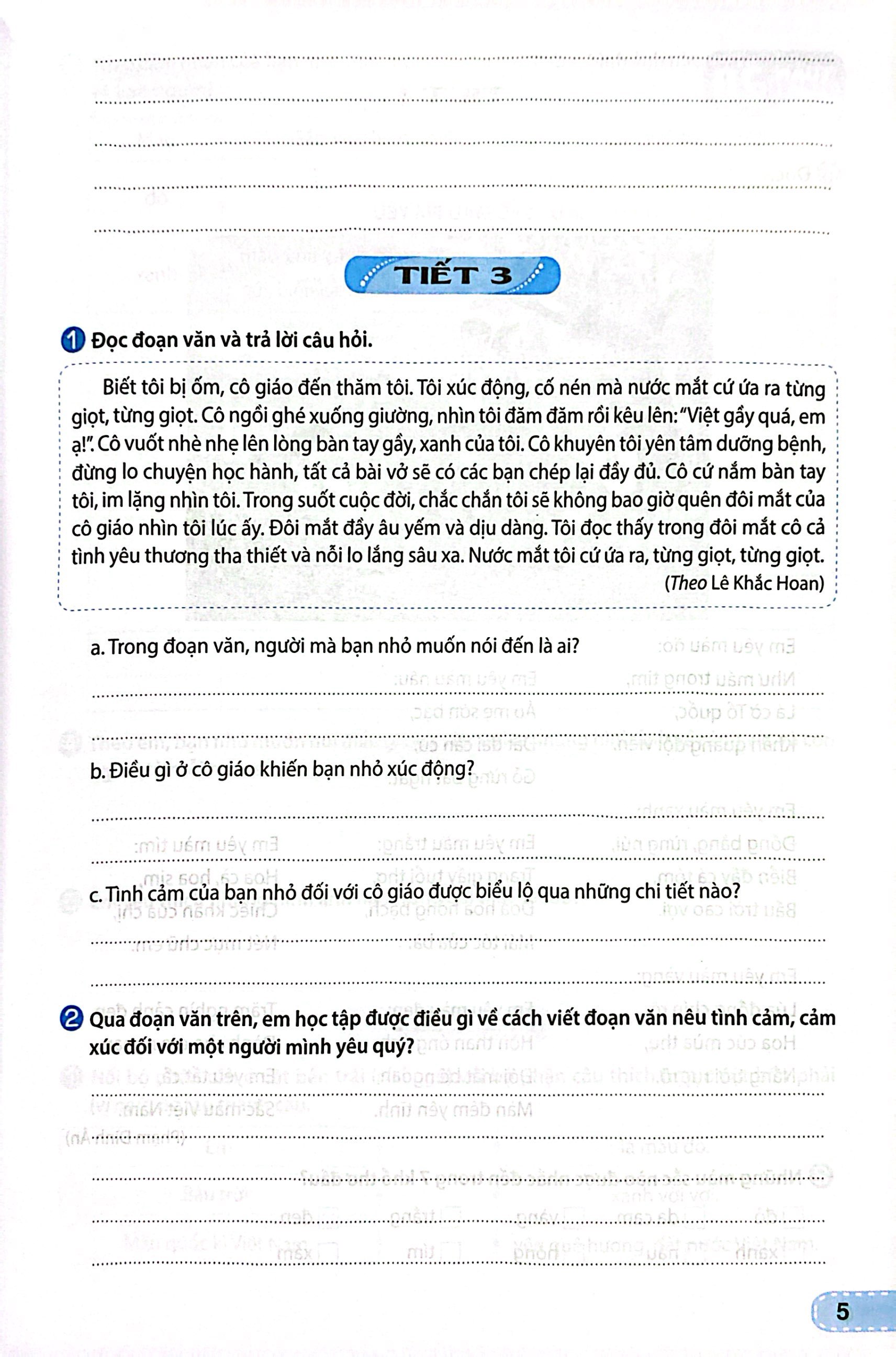 tiếng việt 4 - tập 2 (kết nối) (dành cho buổi học thứ hai) - Ảnh 6