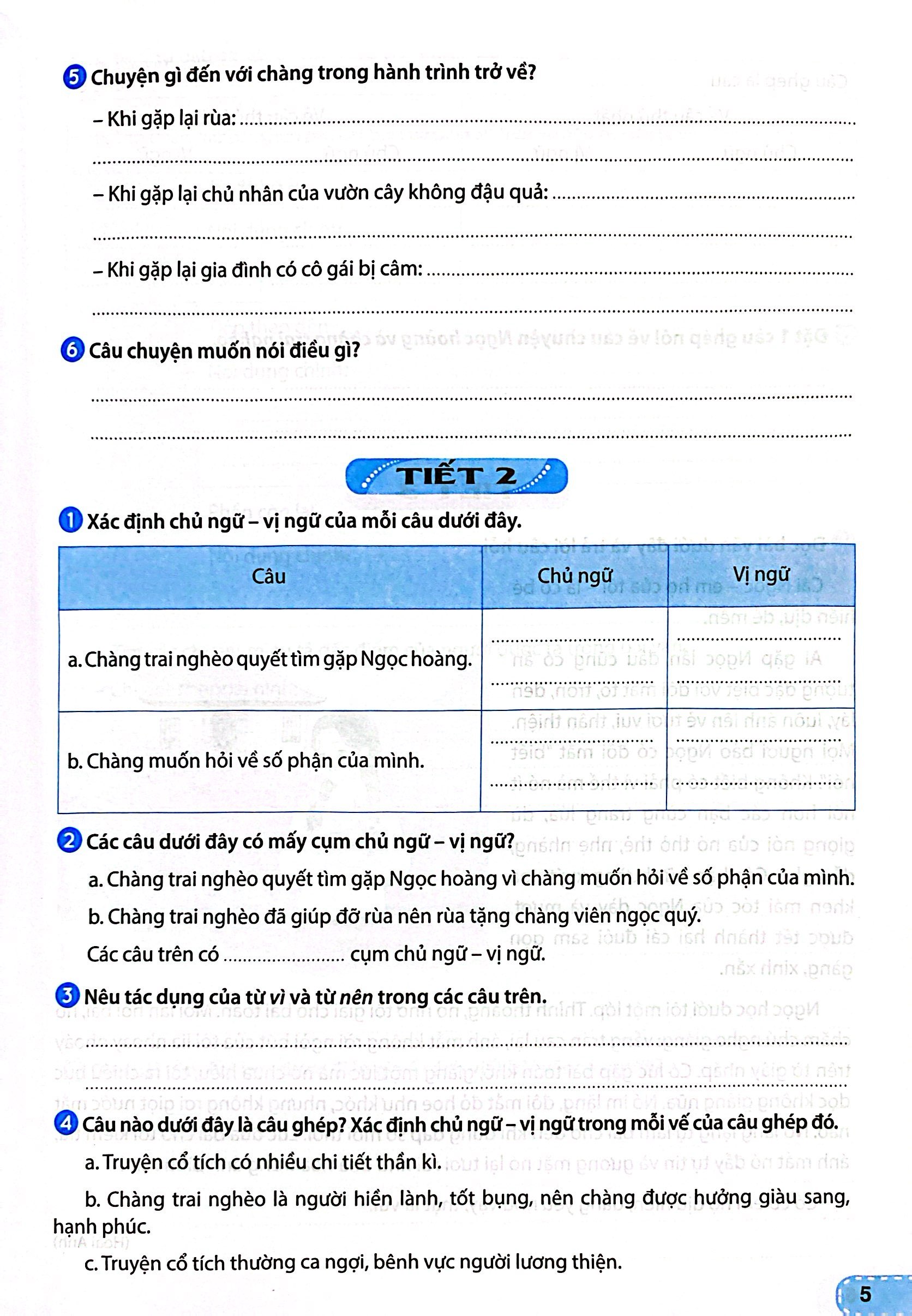 tiếng việt 5 - tập 2 (kết nối) (dành cho buổi học thứ hai) - Ảnh 6