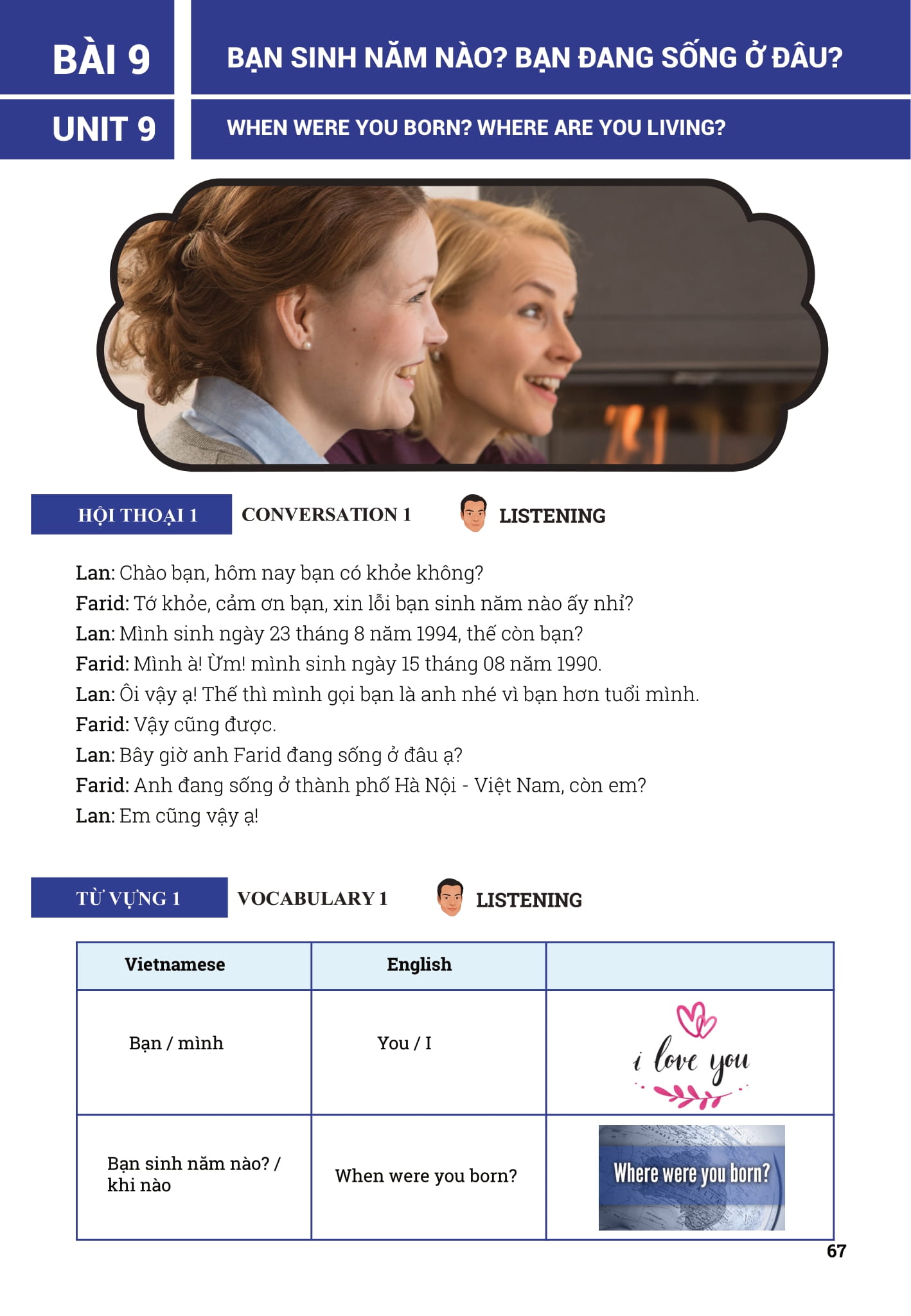 tiếng việt cho người nước ngoài - chương trình sơ cấp - tái bản lần 1 (kèm cd) - Ảnh 13